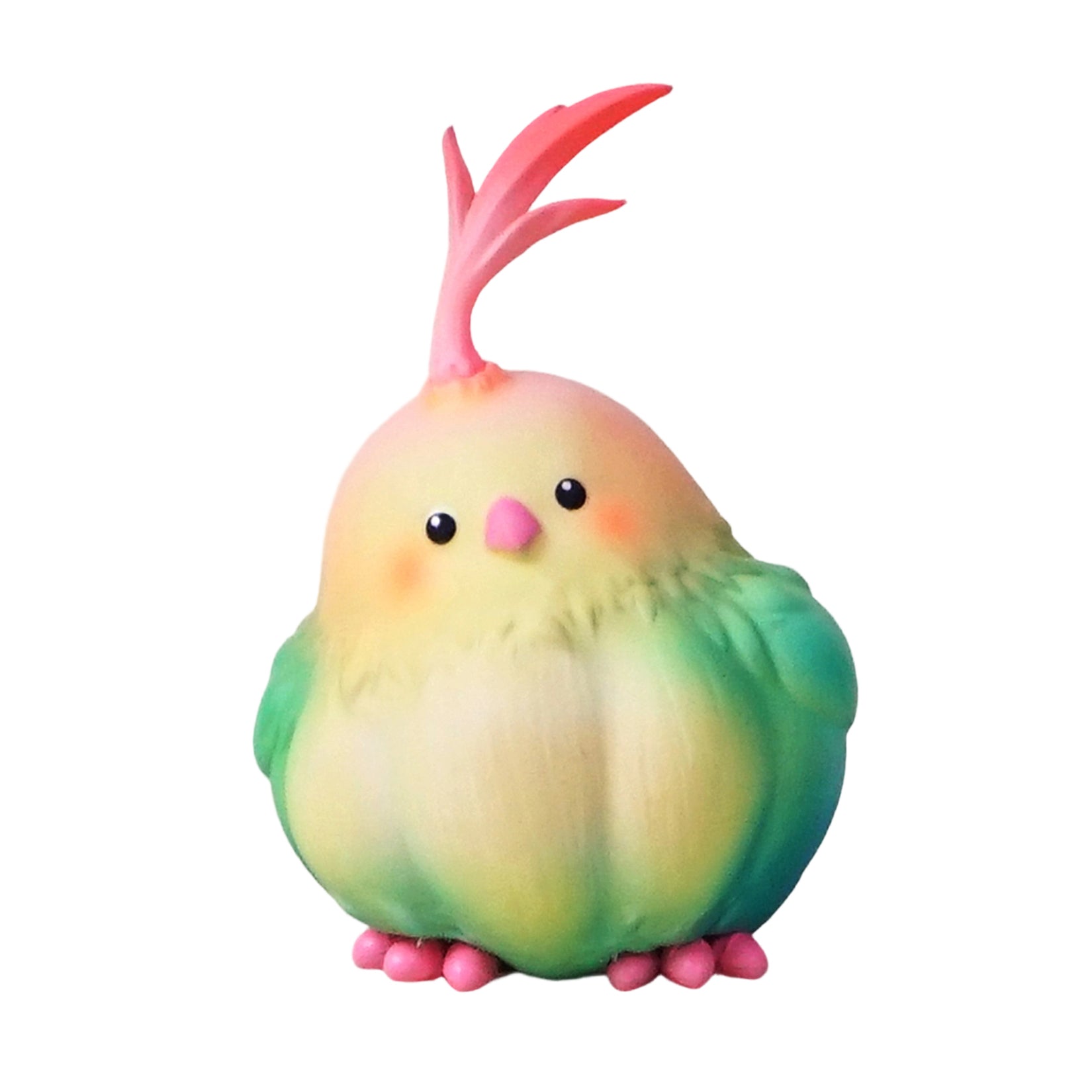 Garlic Bird Model Resin Animal Figure
