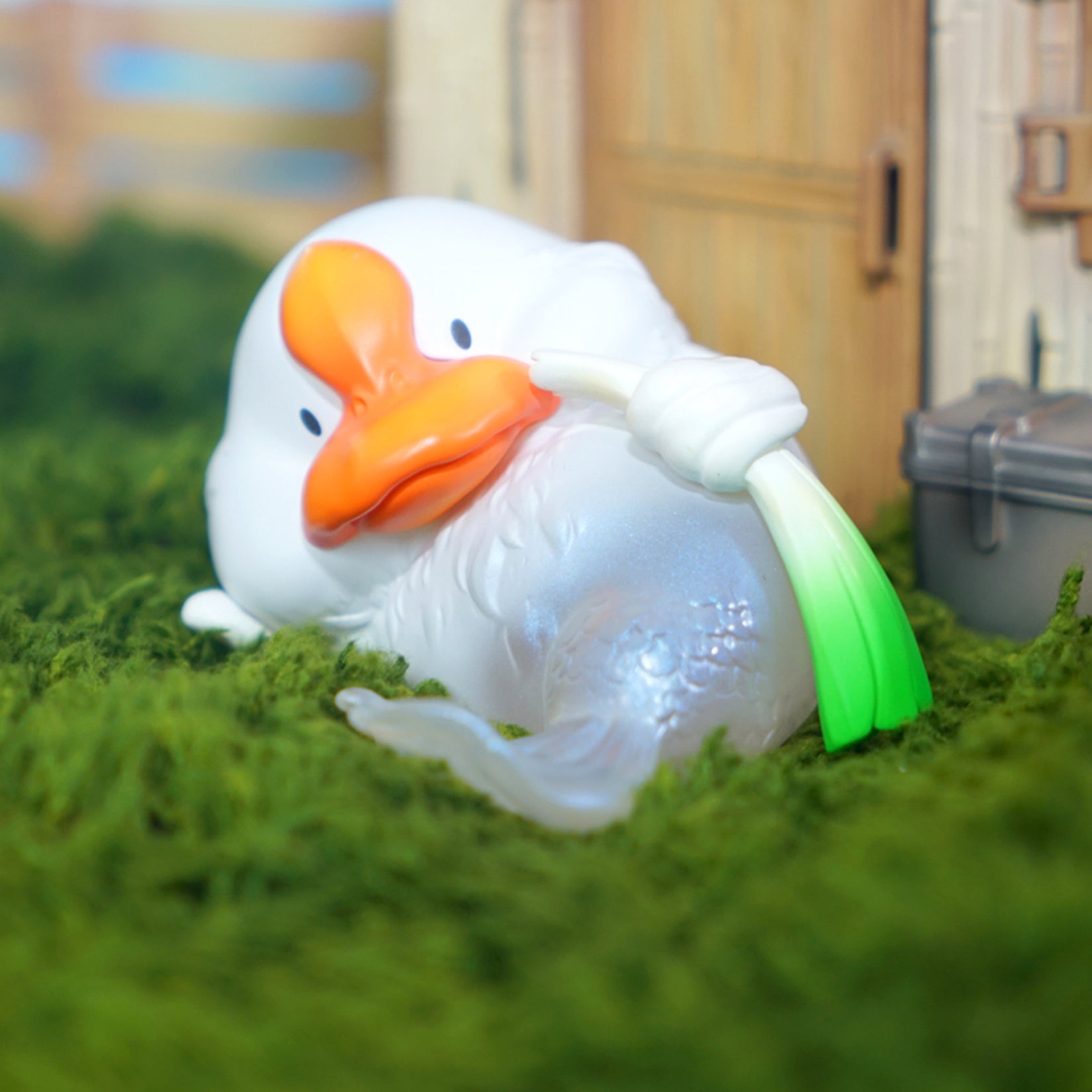 Lucky Duck Statue Animal Figure