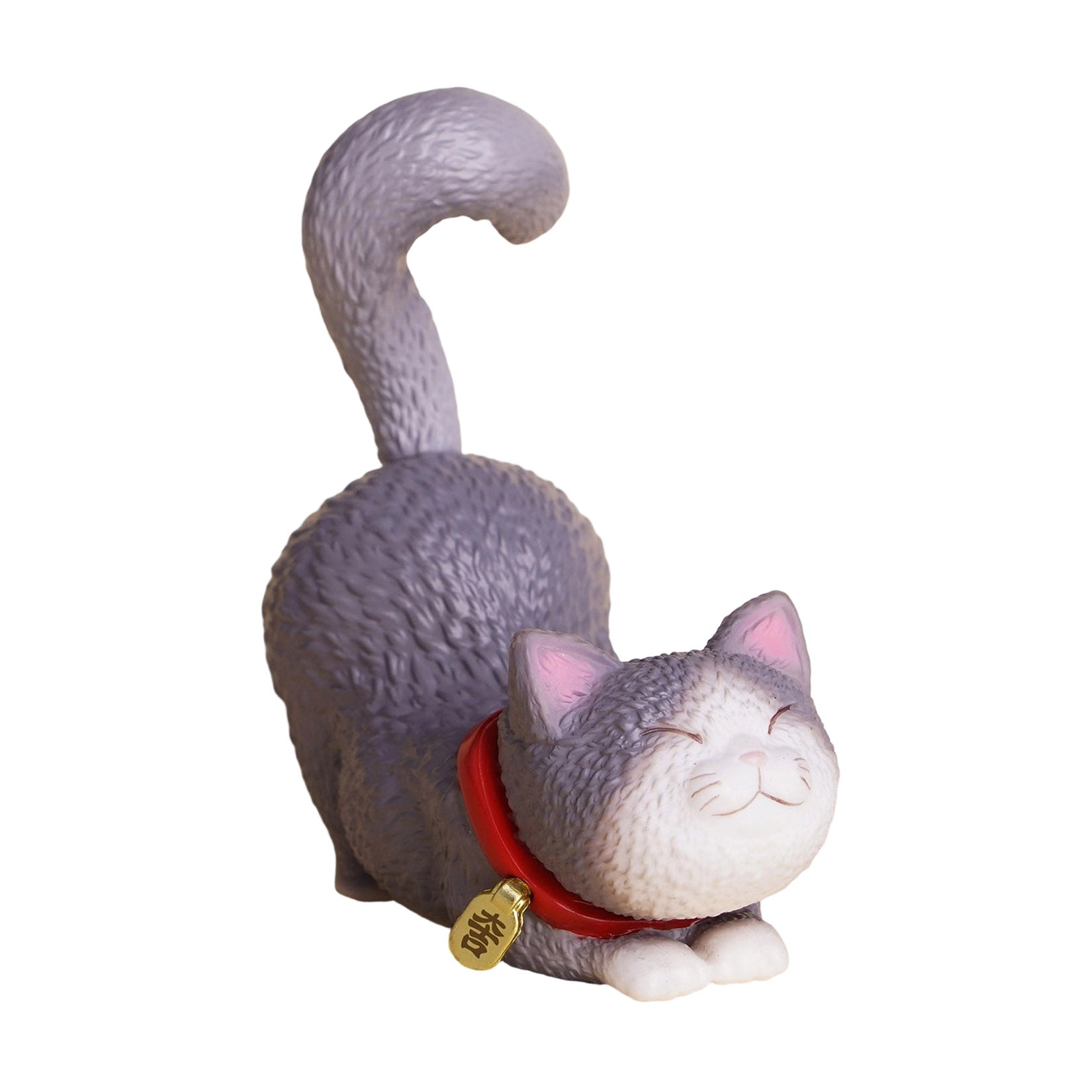 Flop-over Cat Model Resin Animal Figure