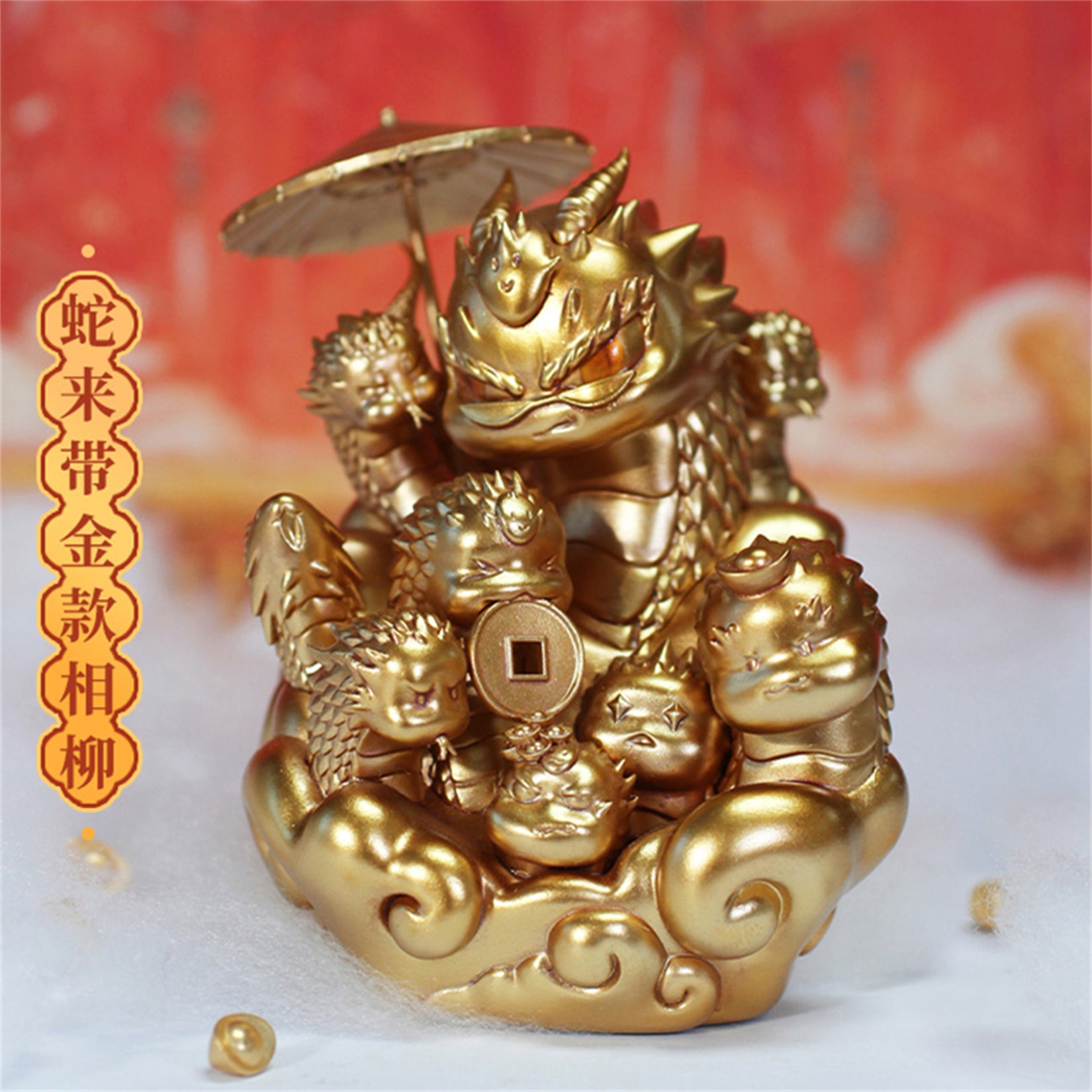 1:18 Scale Snake Luck Art Figure