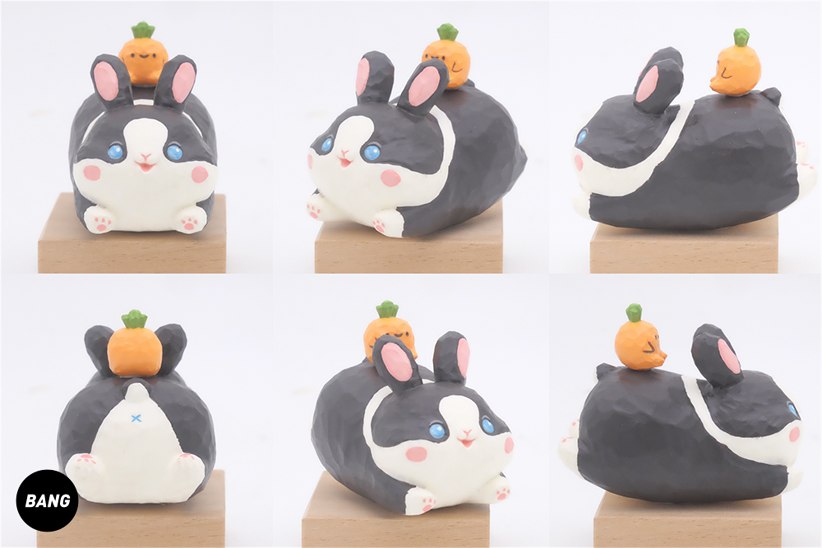 Rabbit Pulling Radish Model