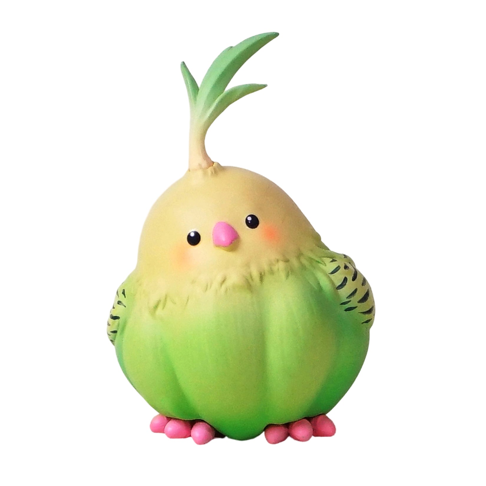 Garlic Bird Model Resin Animal Figure
