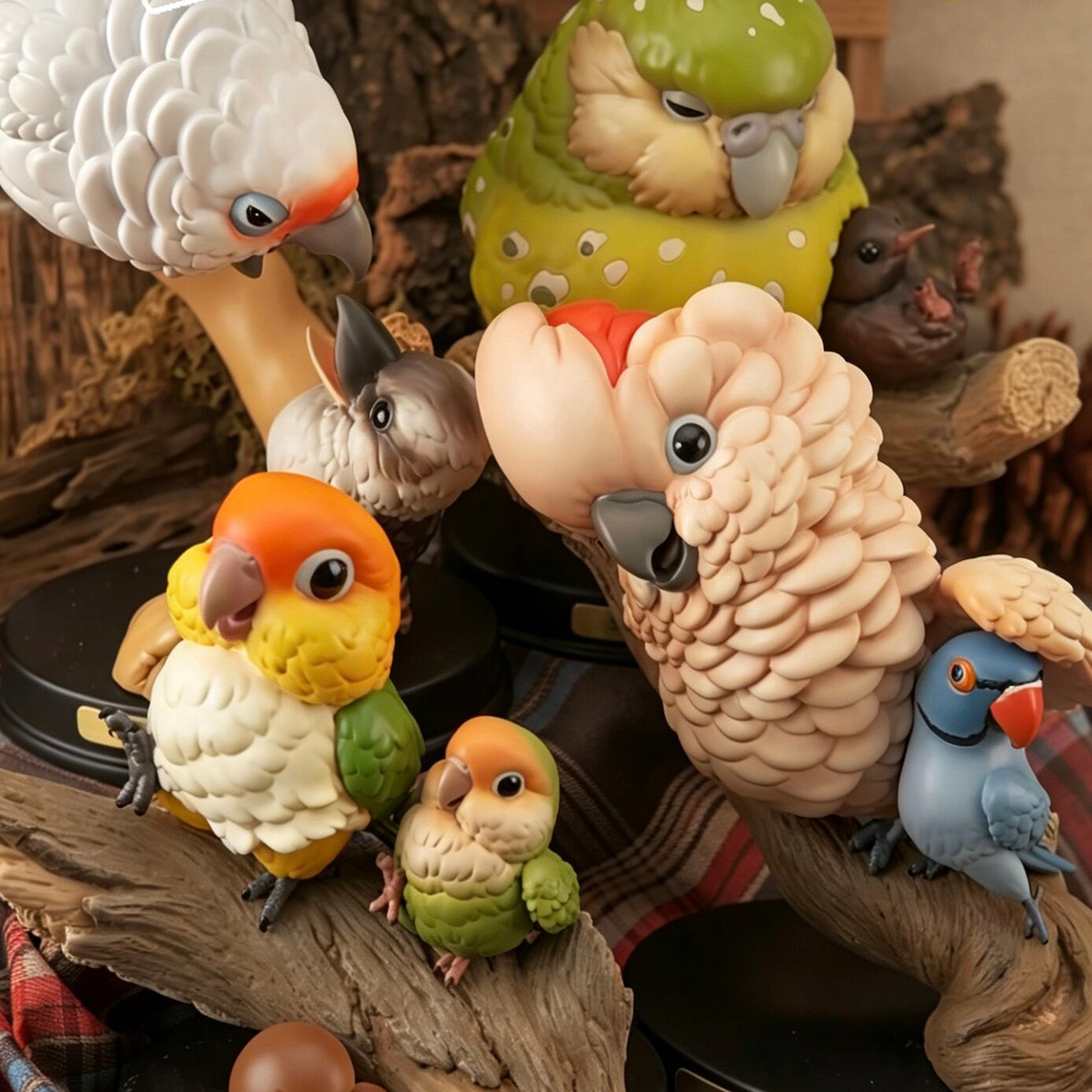 BOWUZHI Studio Parrot 2.0 Blind Box Model