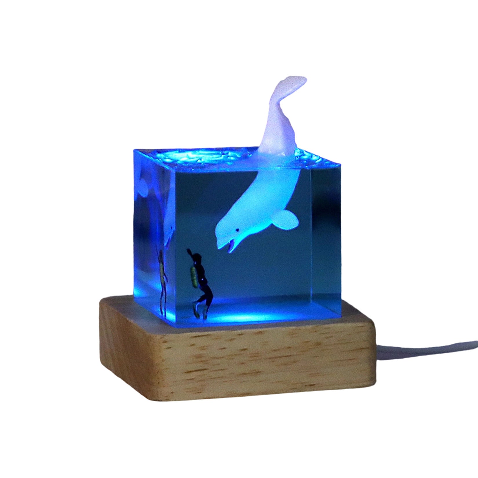 Marine Animals Resin Figurine Night light