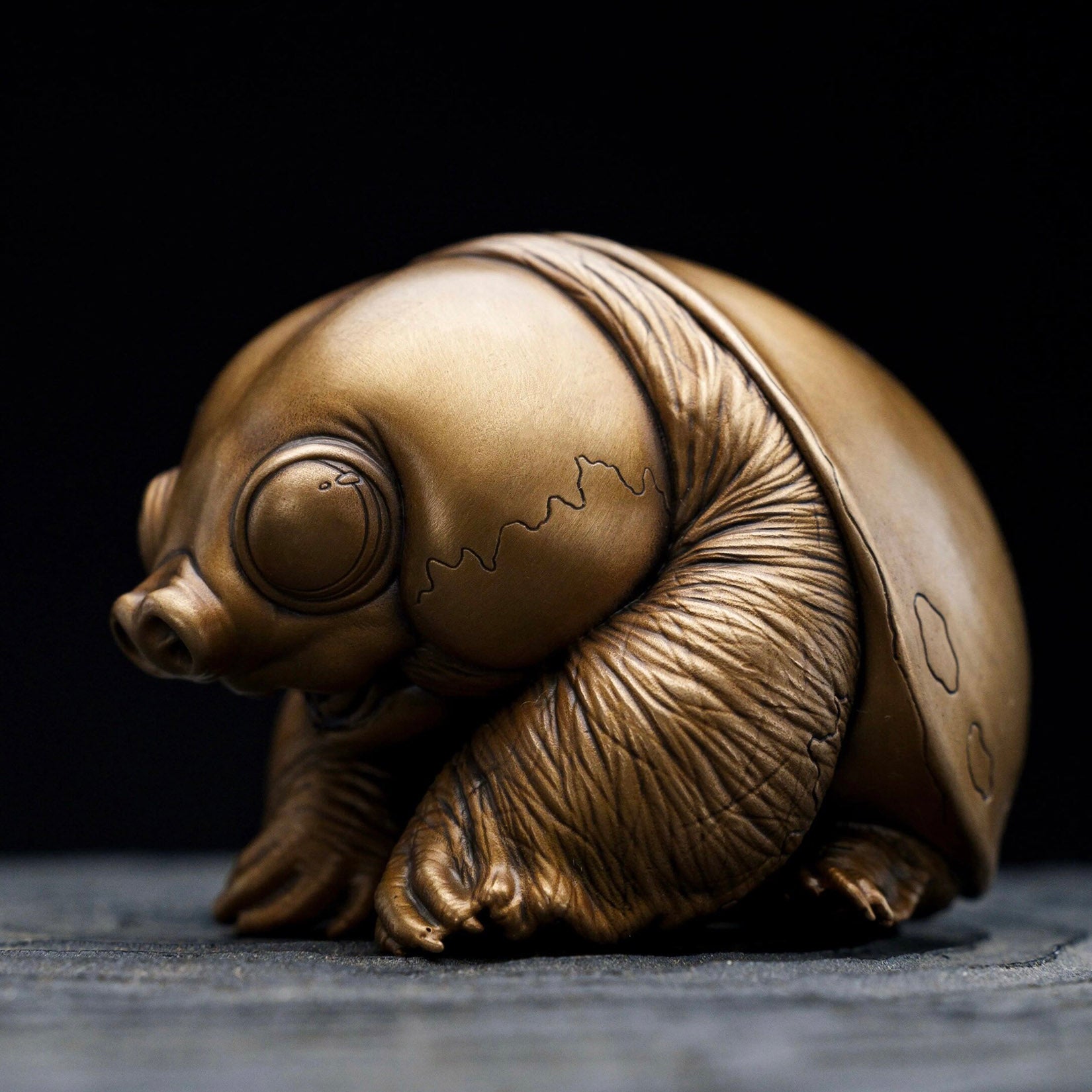 BOWUZHI Studio Bronze Turtle Series Model