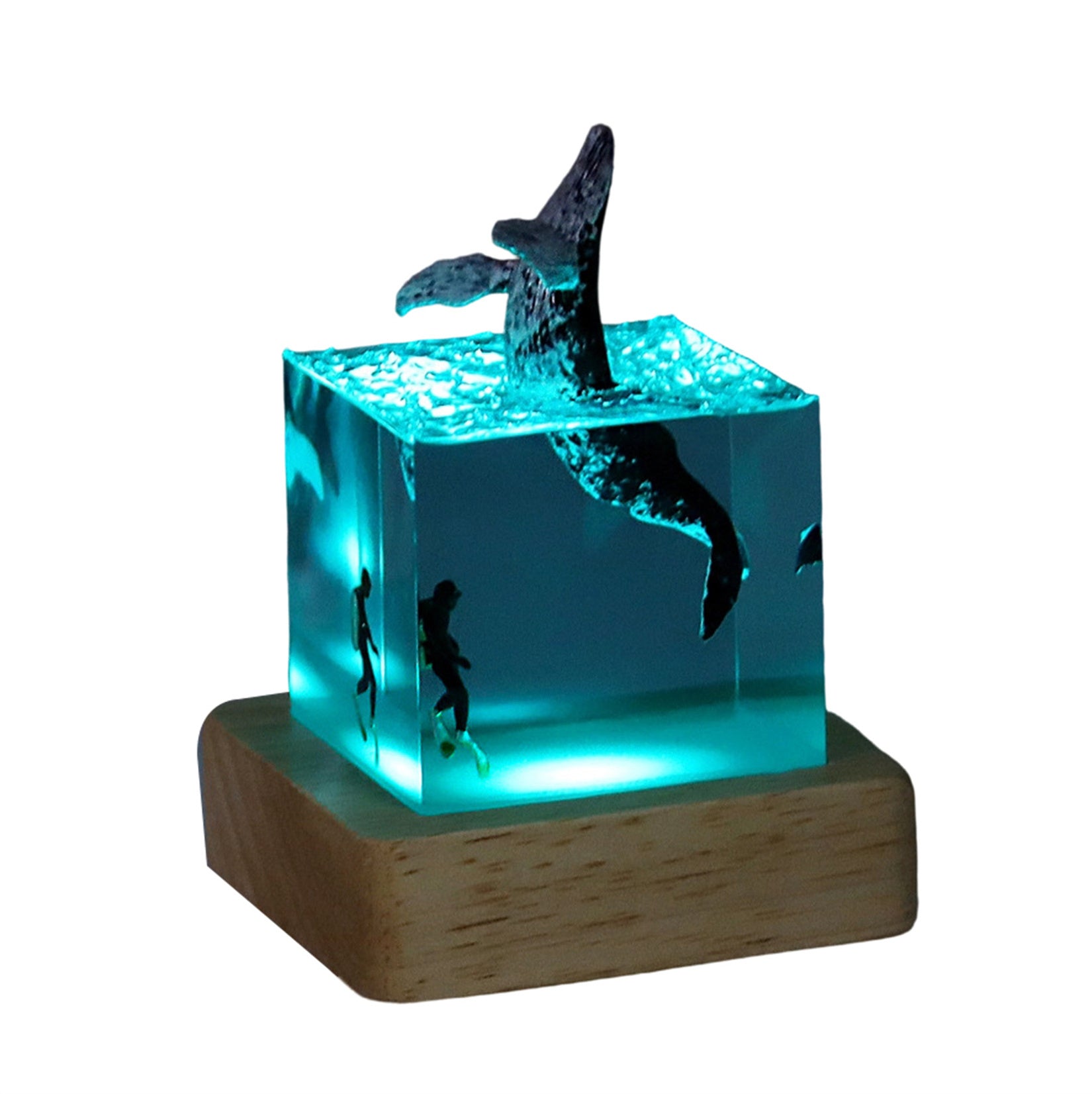 Marine Animals Resin Figurine Night light