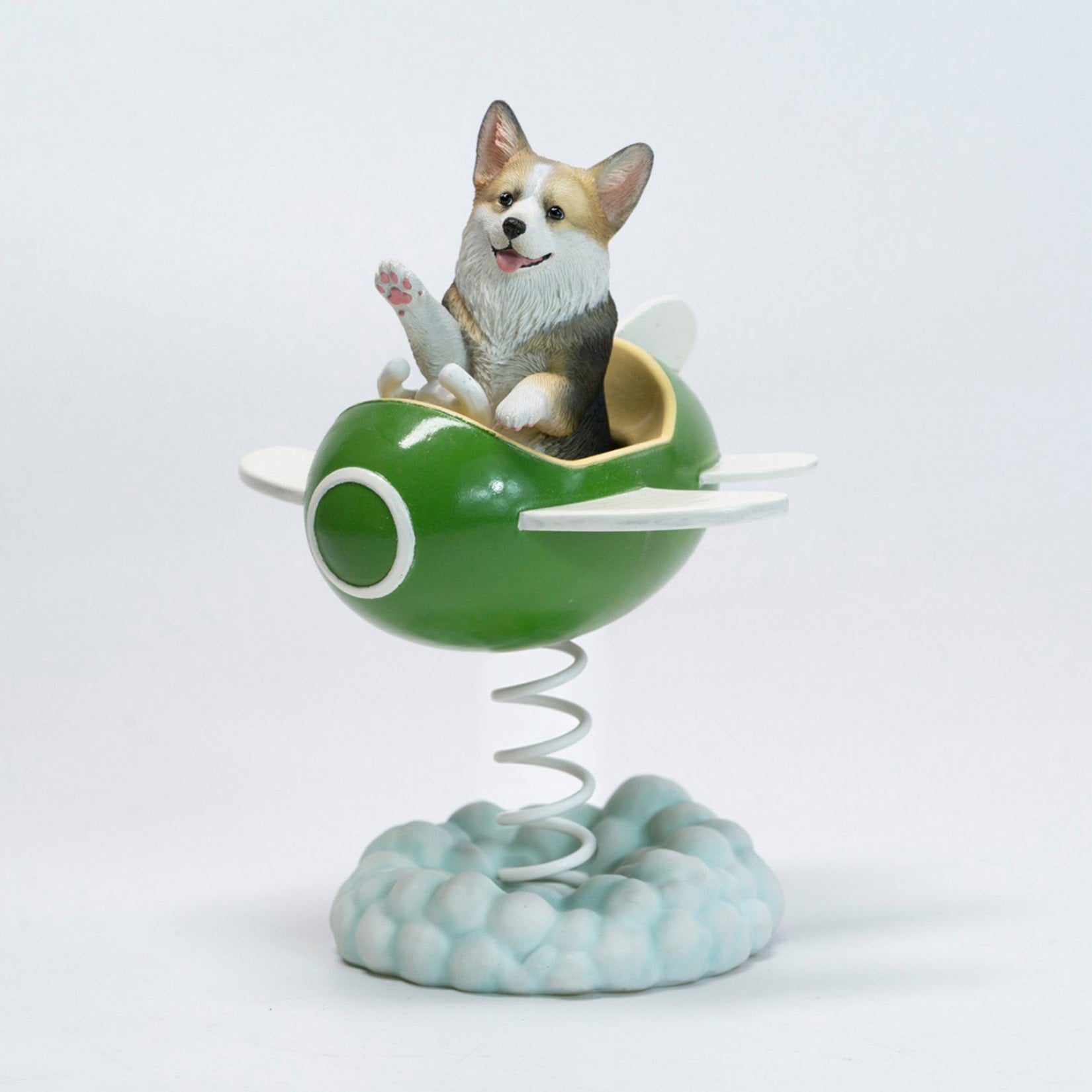 JXK Studio Flying Corgi Wobbler Model