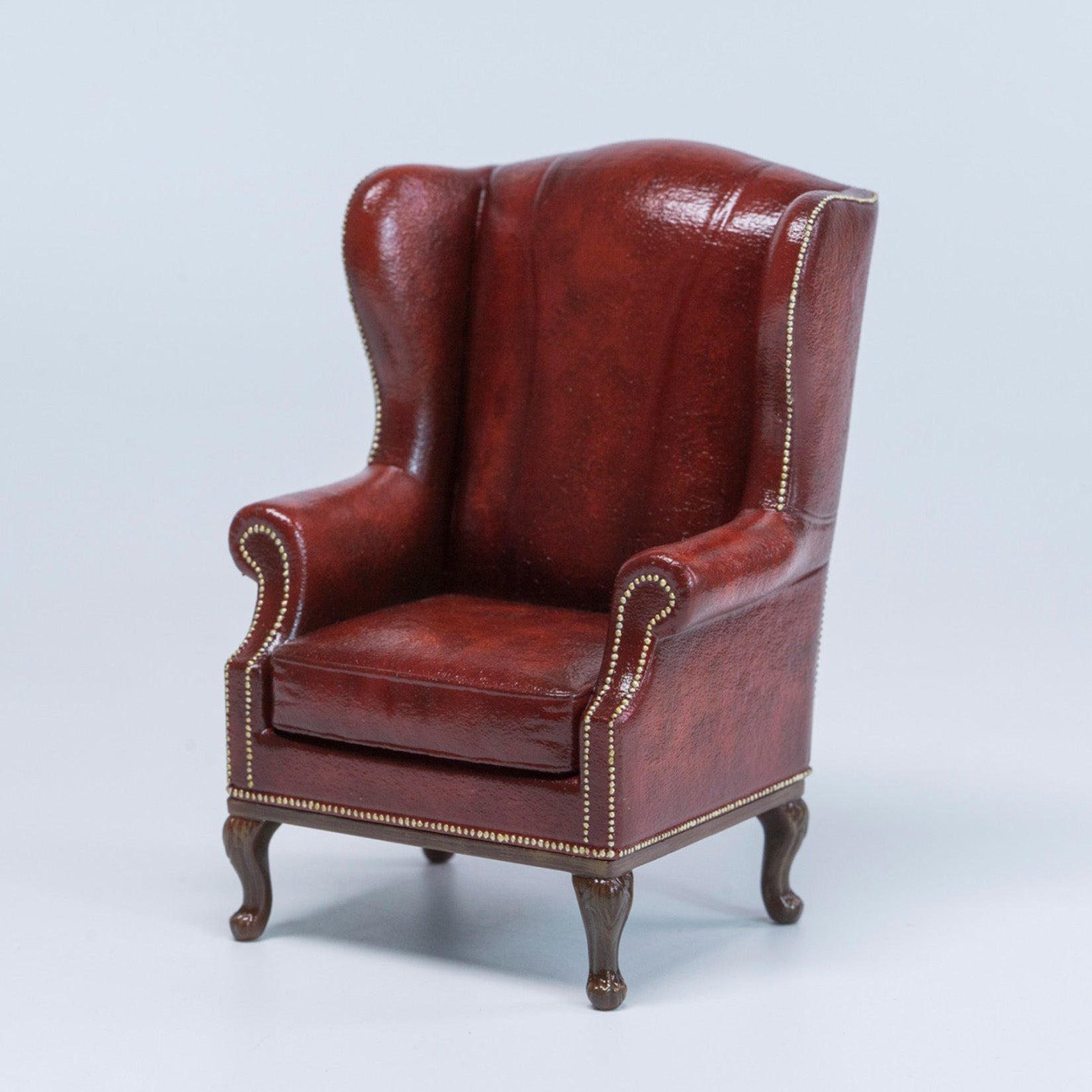 MMMTOYS Studio 1:12 Scale British Vintage Red Sofa Figurine