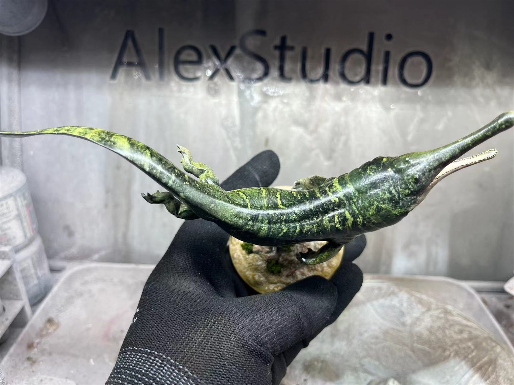 Alex Studio 1/35 Scale Prionosuchus Model