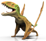 RECUR Brachiosaurus Mosasaurus Triceratops Tyrannosaurus Dimorphodon Model