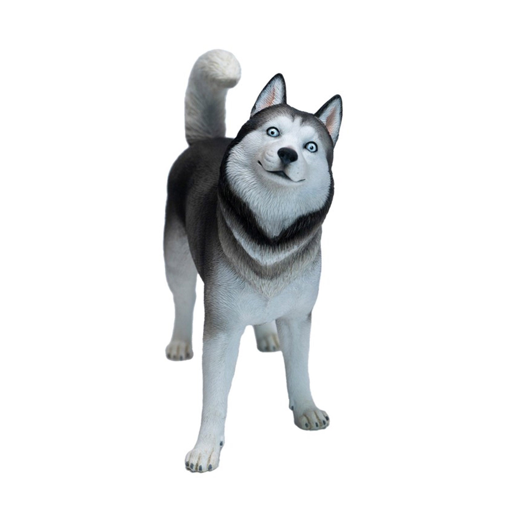 JXK Studio Husky Resin Dog Model Home Decor