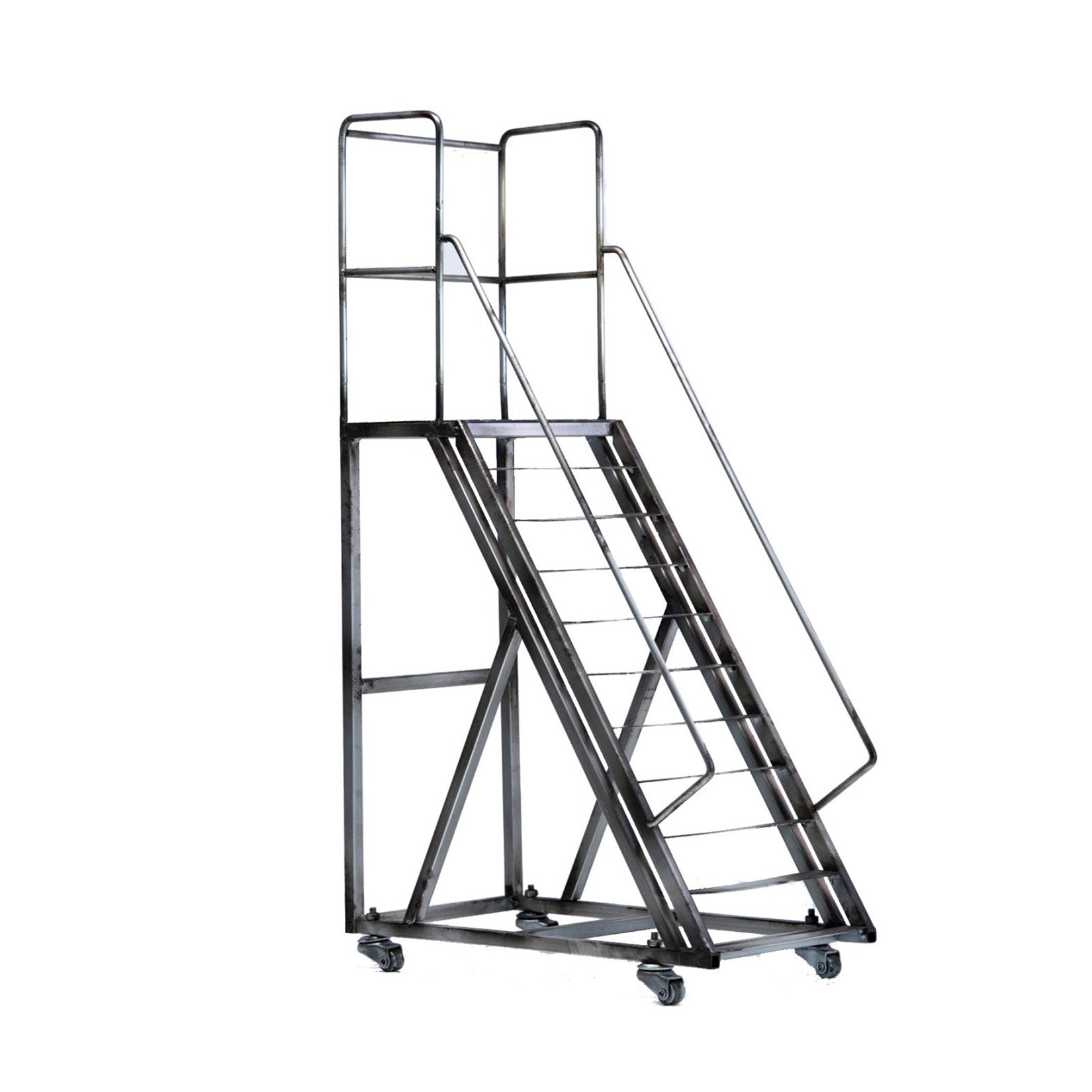 MMMTOYS 1:6 Scale Mobile Work Platform Ladder Model