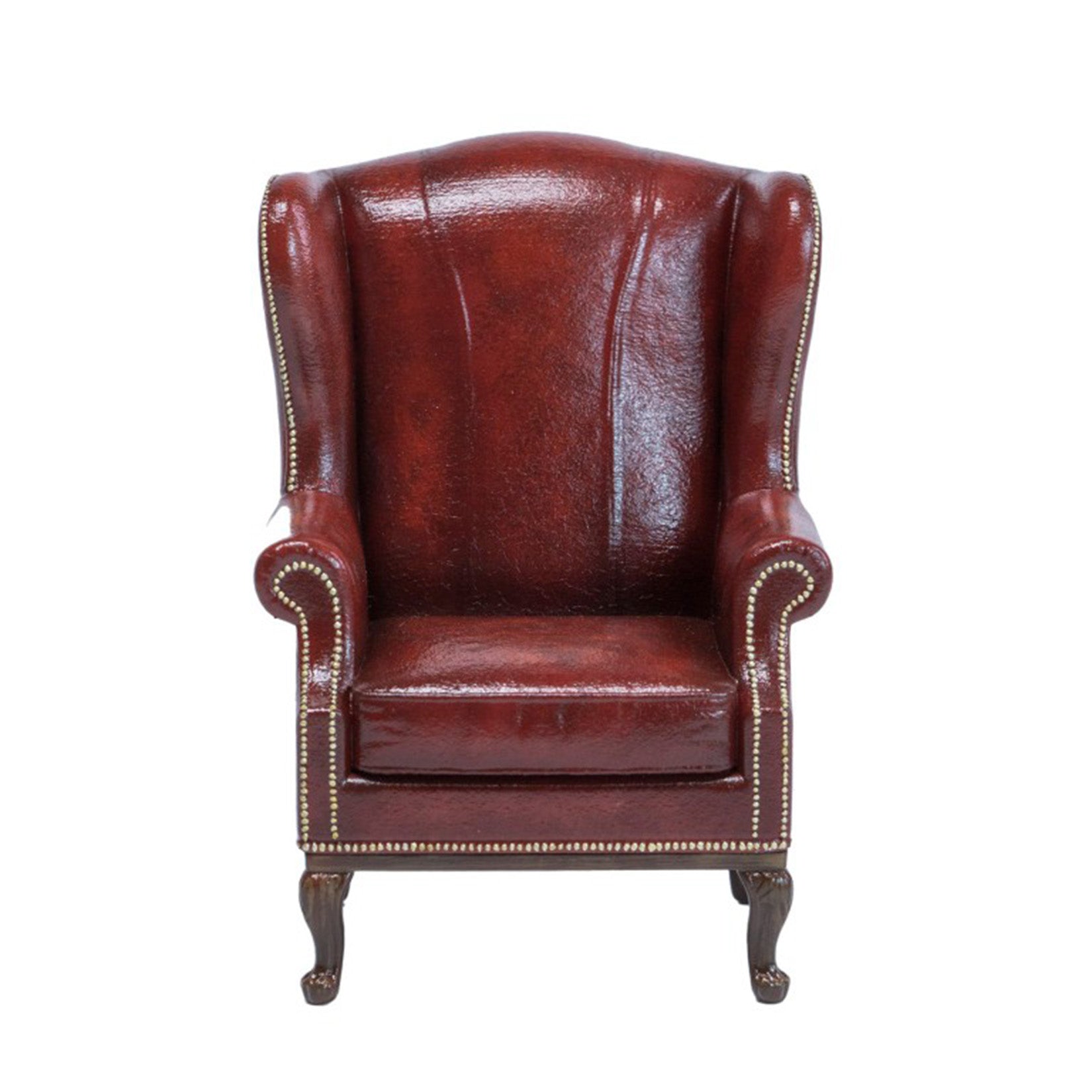 MMMTOYS Studio 1:12 Scale British Vintage Red Sofa Figurine