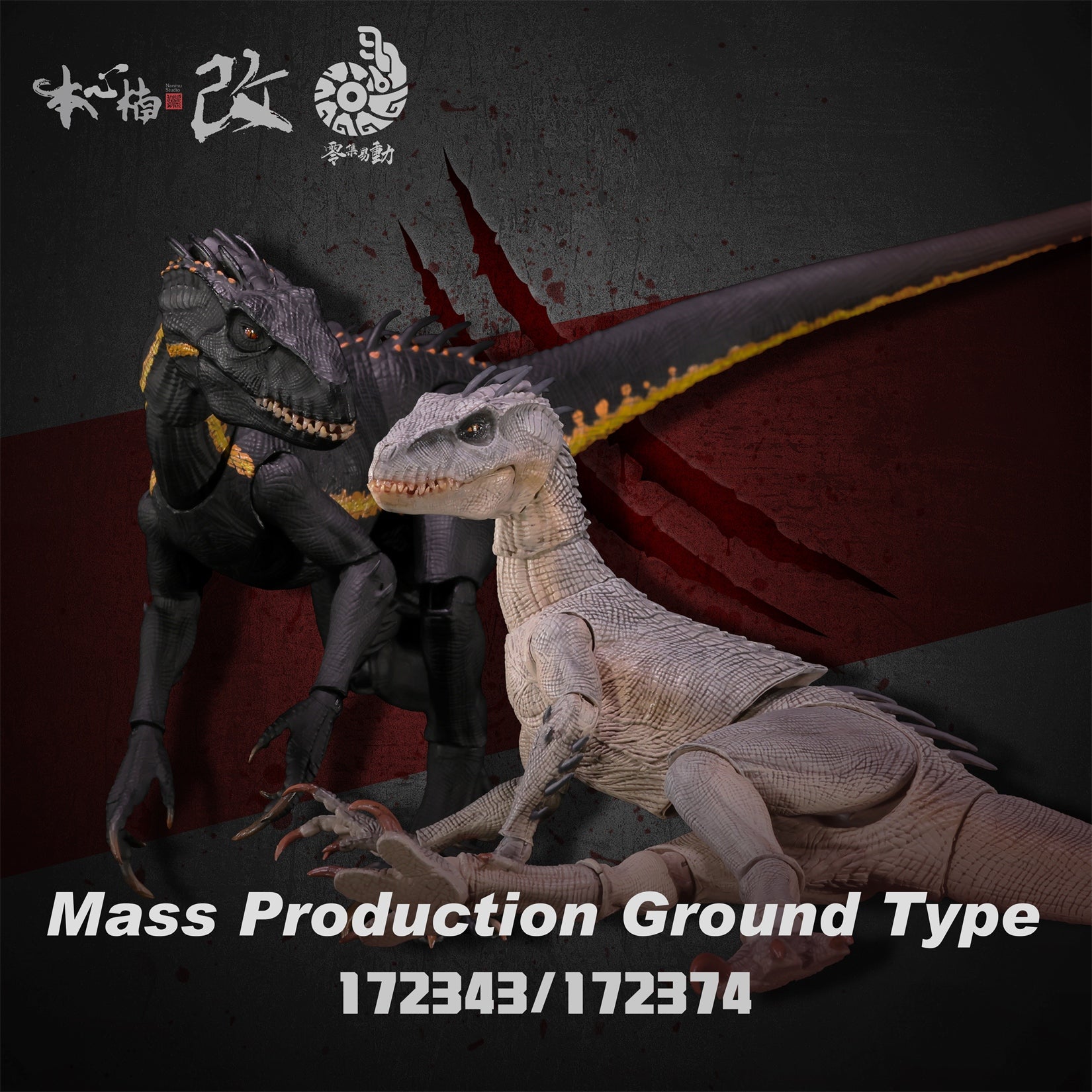 Nanmu Studio BERSERKER RAPTOR 2.0 Mass Production Ground Type Action Figure