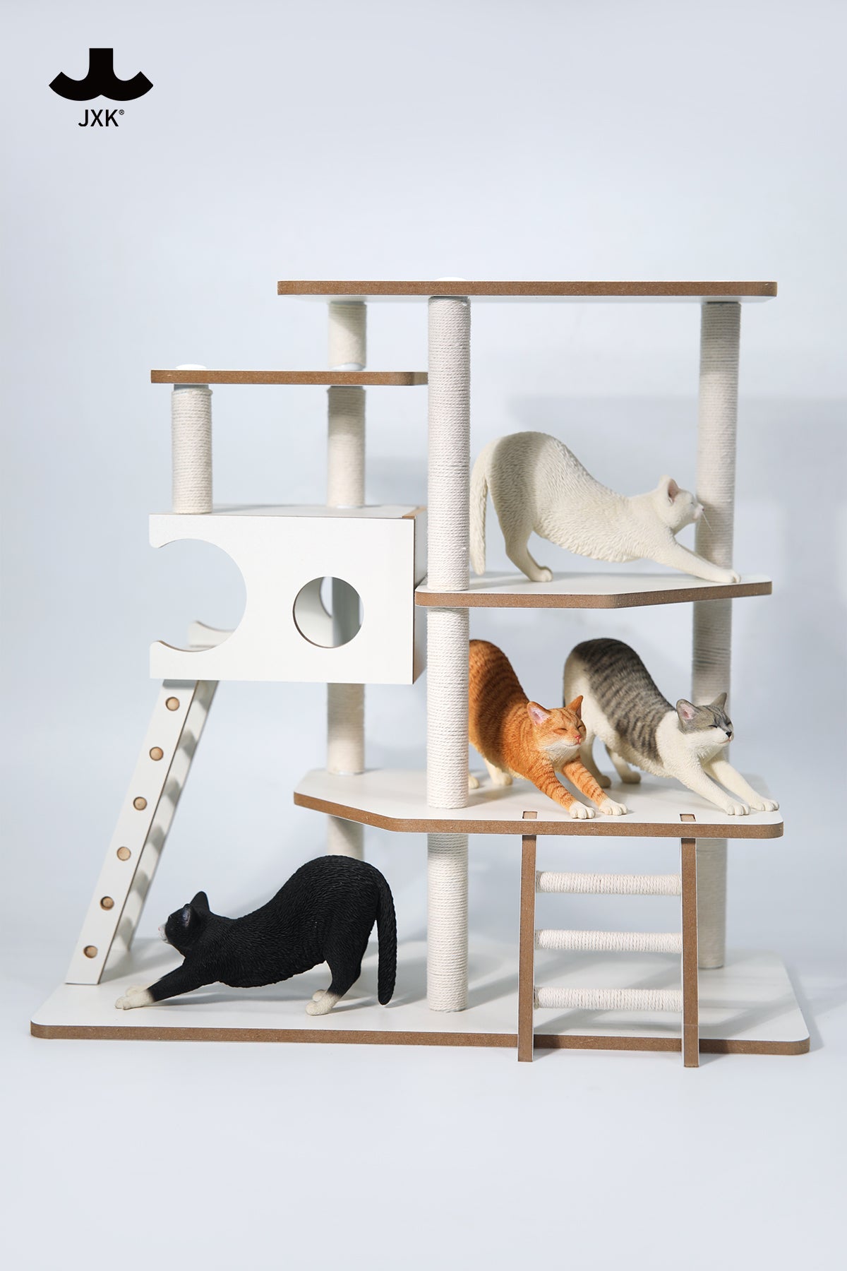 JXK 1/6 Stretching Cat Model