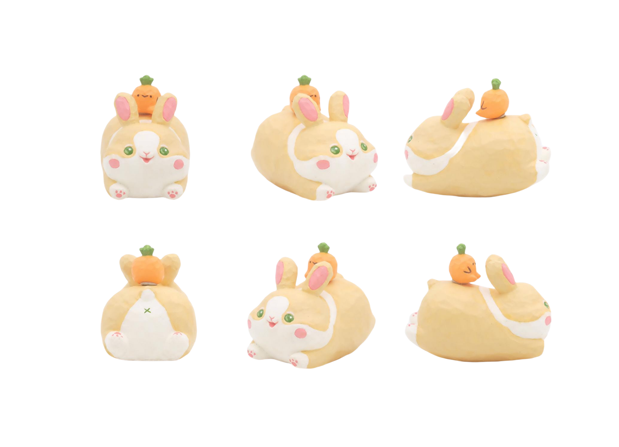 Rabbit Pulling Radish Model