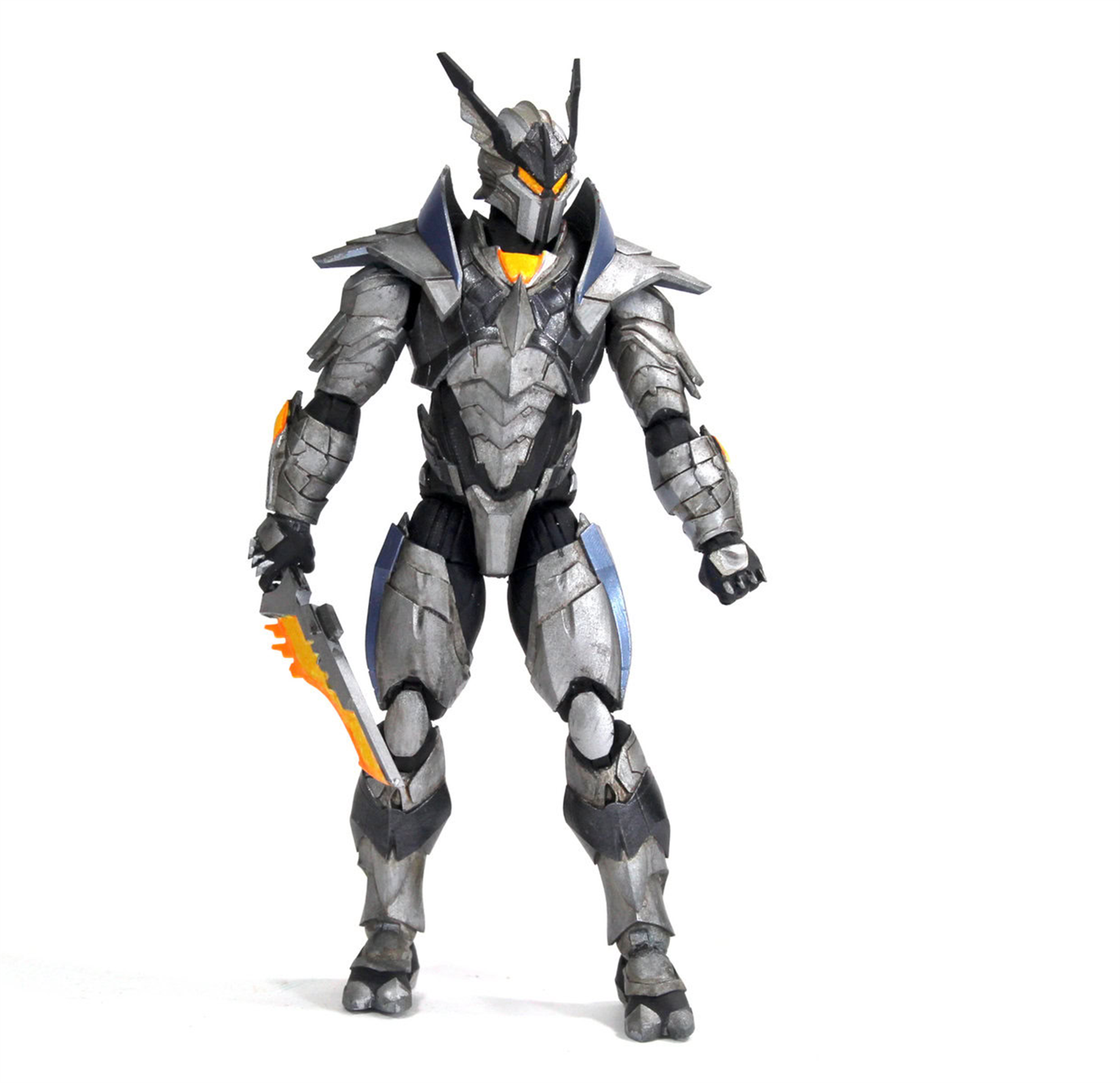 Beasts of the Mesozoic Argenteus- Allosaurus pilot- Cyberzoic 1/18th scale action figure