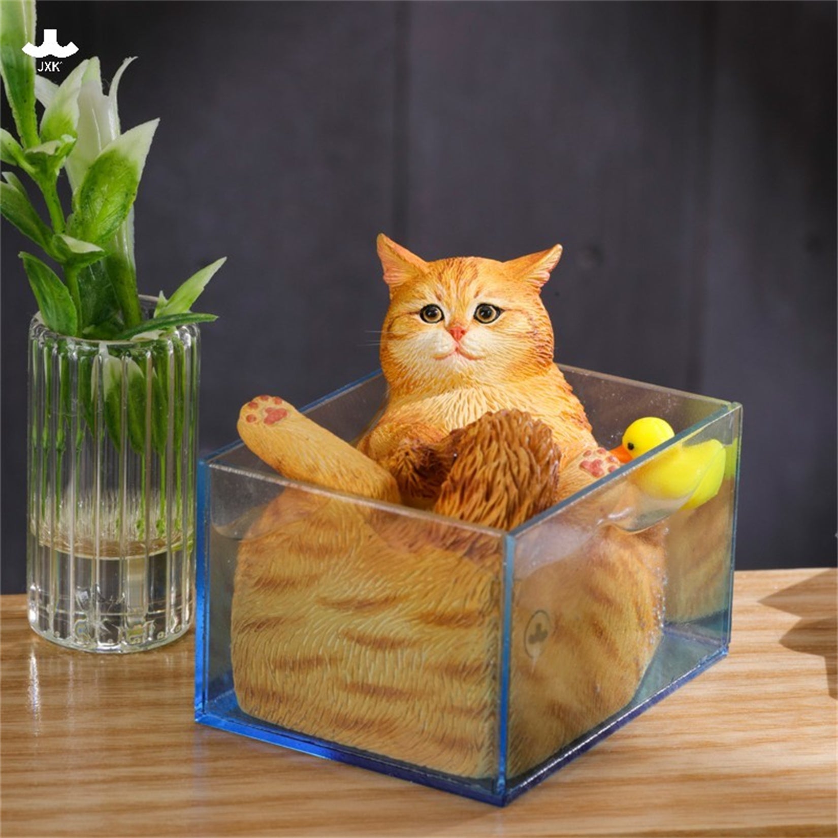 JXK Bubble Bath Cats Model