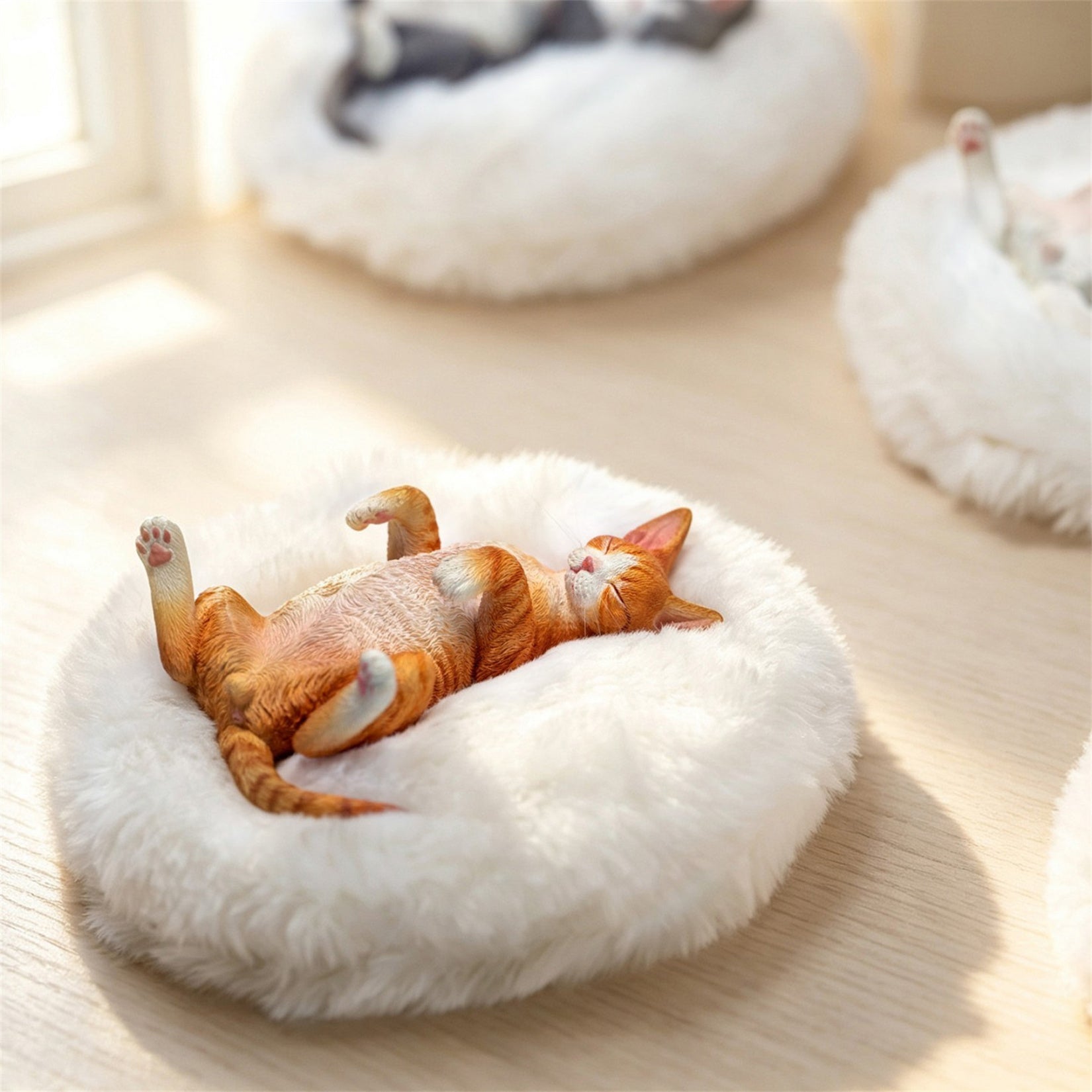 JXK Studio Resting Little Devon Rex Model