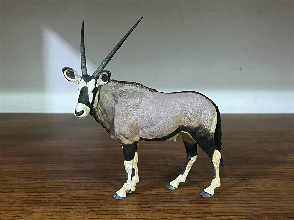 Dafei Gemsbok and Black Wildebeest Painted