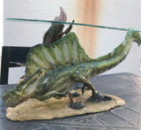 1/20 Spinosaurus Pterosaur Water Scene Statue Painted Version