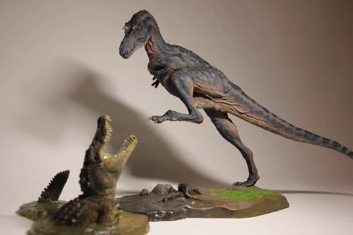 Cen DaoYi Studio Nanotyrannus*2 + the blue Gorgosaurus Model