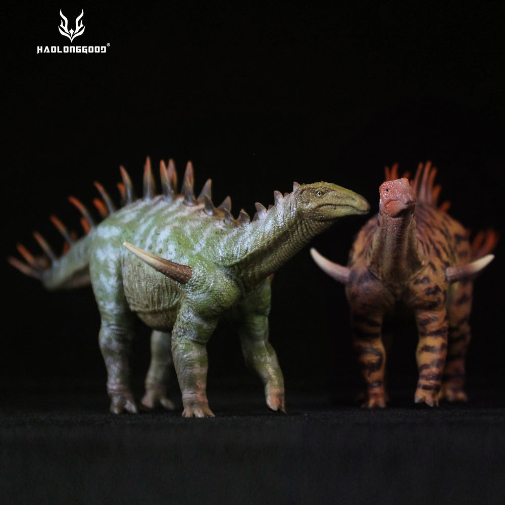 HAOLONGGOOD Dacentrurus Dinosaur Model - 1:35 Scale, Scientific & Artistic, Stegosaurus Family Collectible