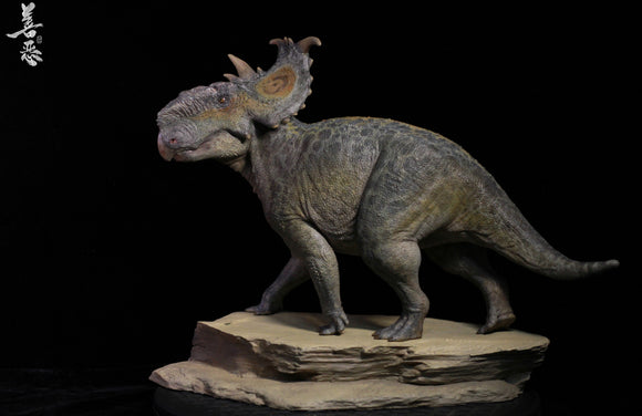 Aokhan 1:15 Scale Pachyrhinosaurus Scene Statue