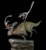 Sensen 1:20 Scale Set C Medusaceratops Troodon Scene Statue