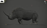 Sumeru Studio Woolly Rhinoceros Model