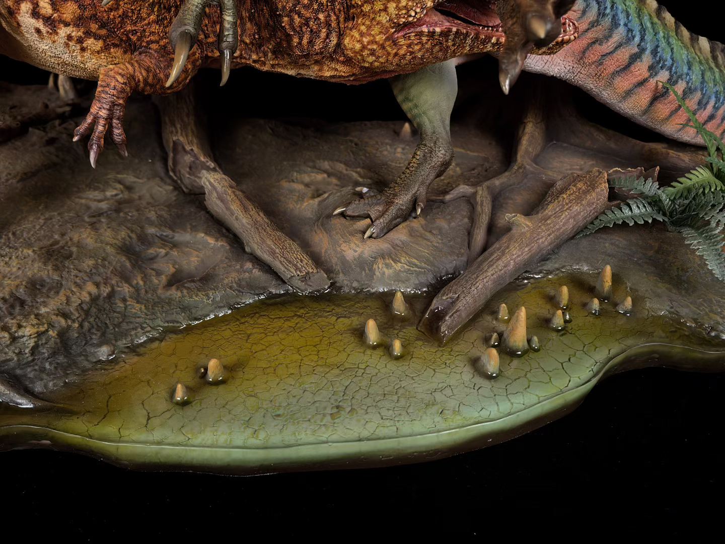 Showanna Studio 1/15 Scale Spinosaurus VS Carcharodontosaurus Scene Statue