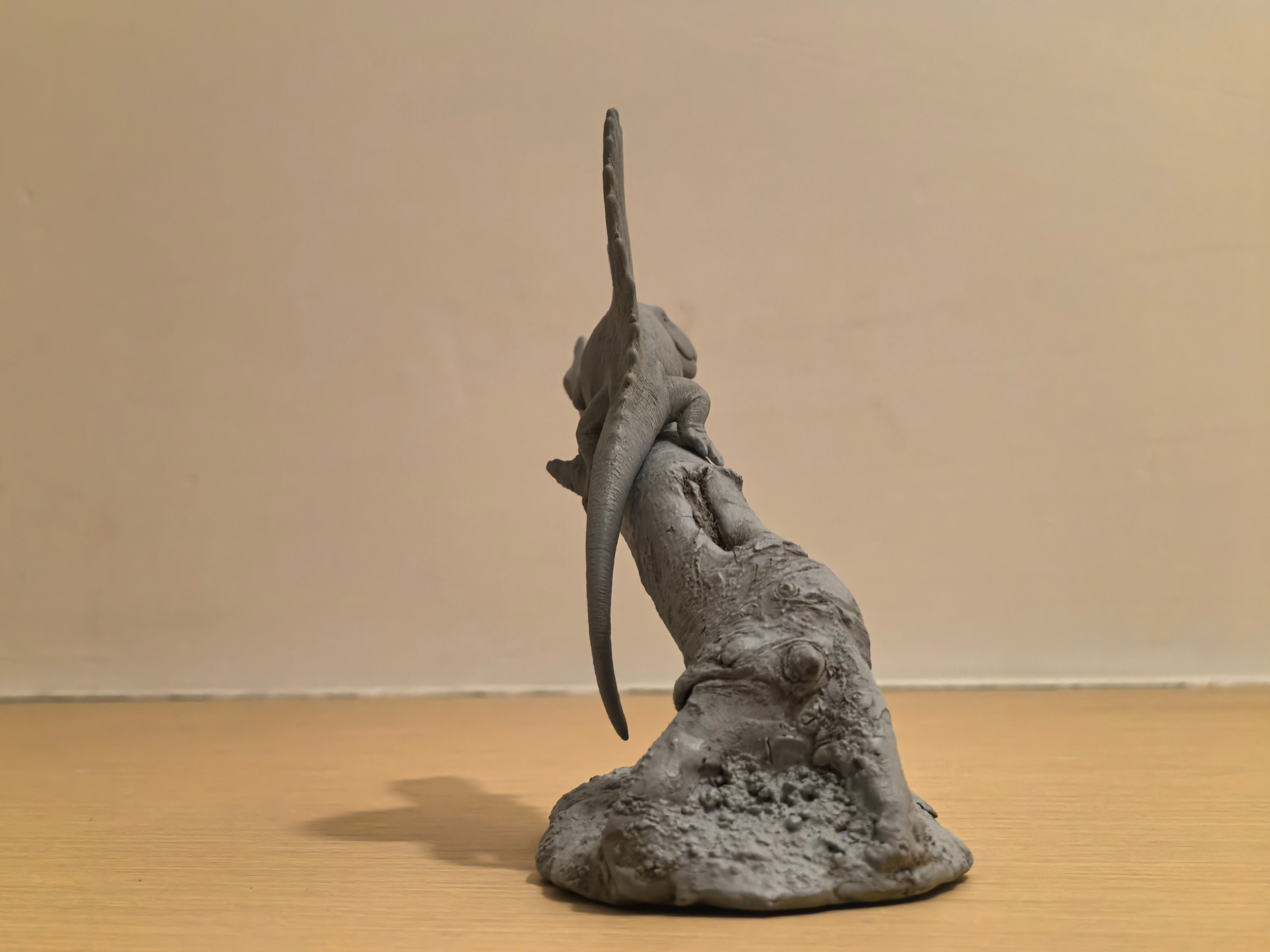 MK Studio 1:20 Scale Megalosaurus Pair Hunt Cetiosaurus Scene Statue