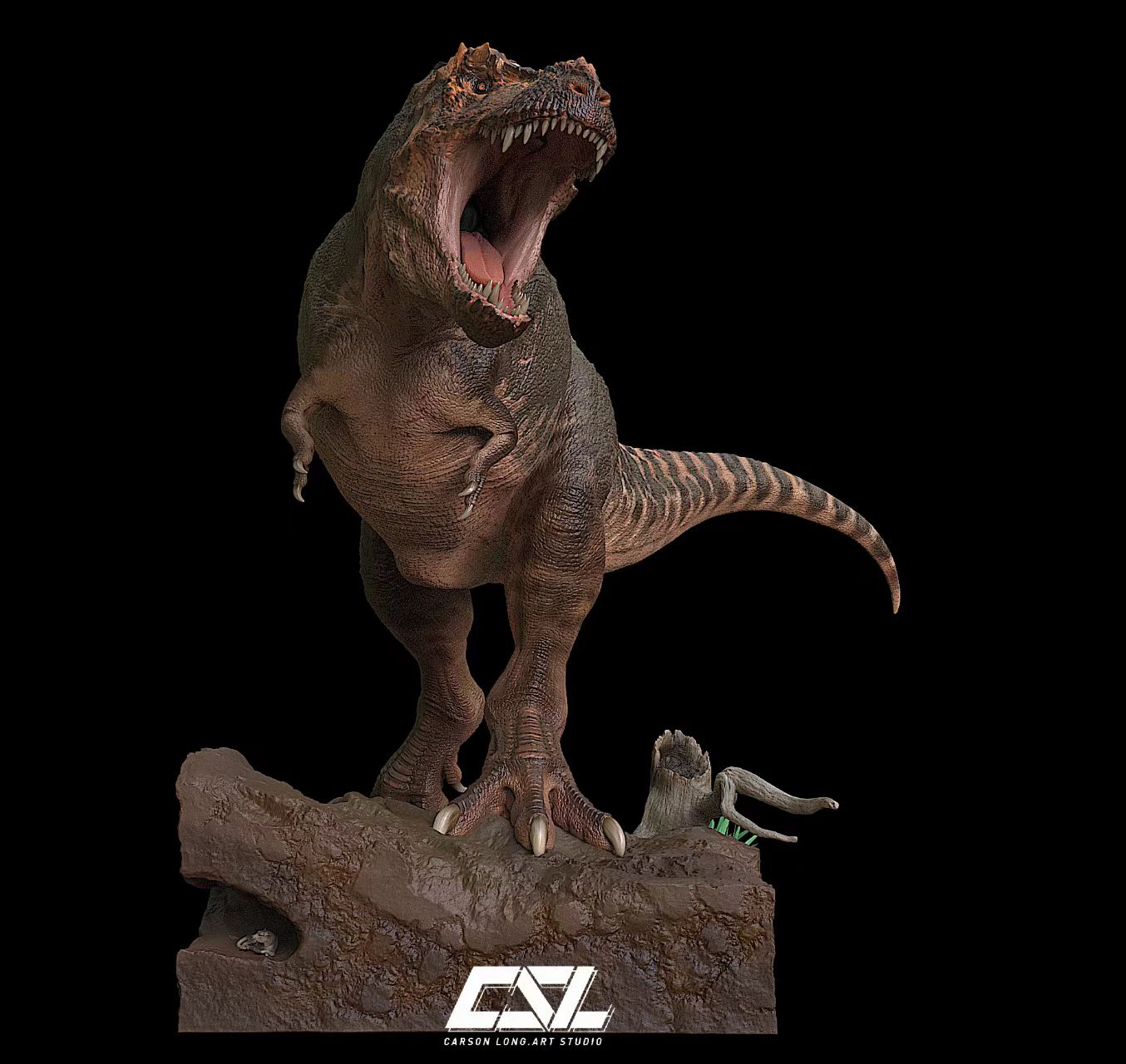Carson Long STUDIO Tyrannosaurus Rex Scotty Model