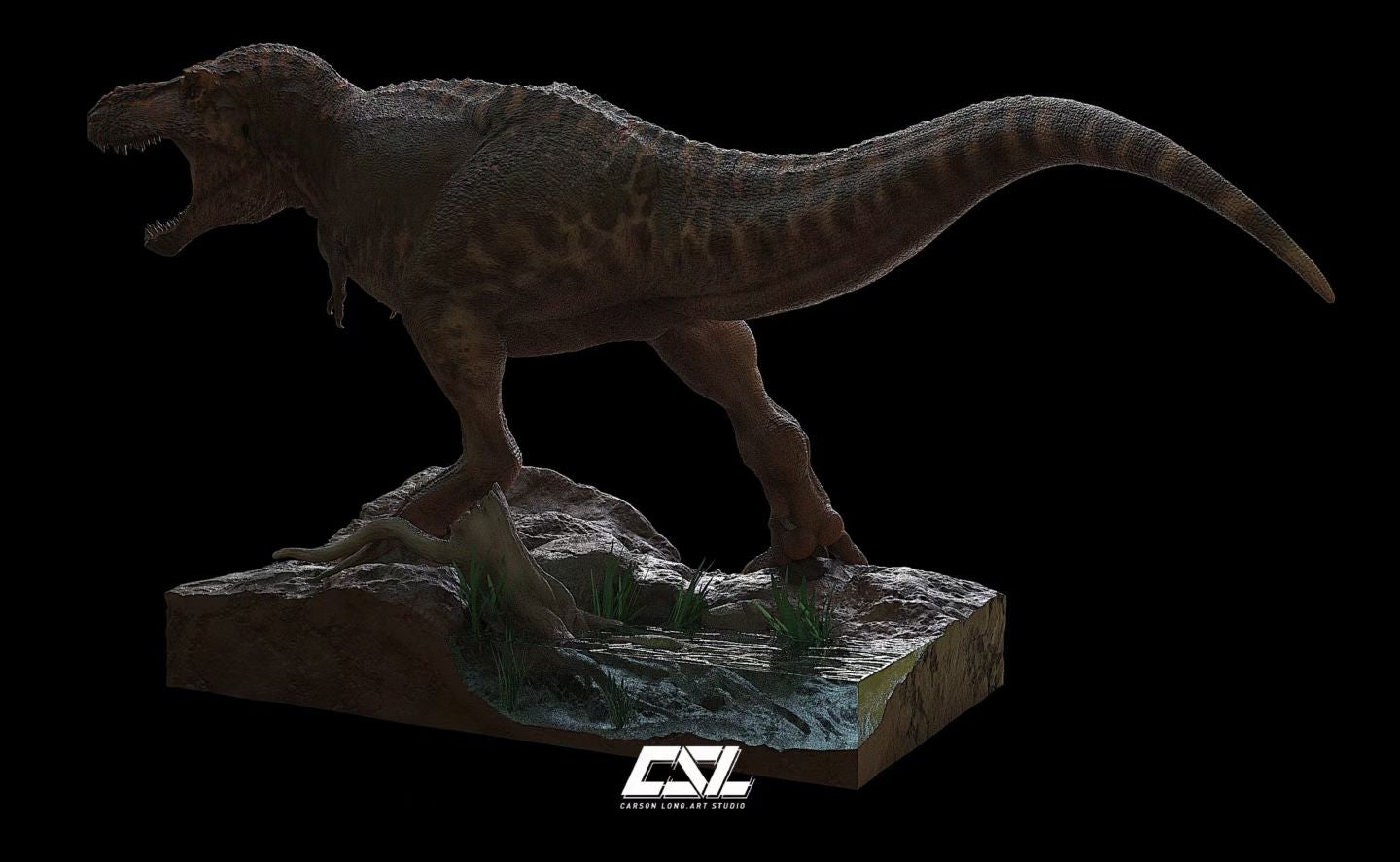 Carson Long STUDIO Tyrannosaurus Rex Scotty Model