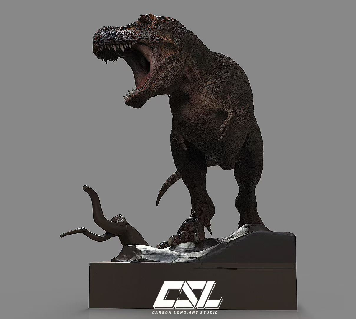 Carson Long STUDIO Tyrannosaurus Rex Scotty Model