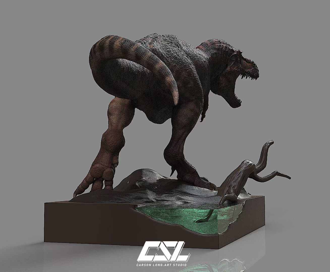 Carson Long STUDIO Tyrannosaurus Rex Scotty Model