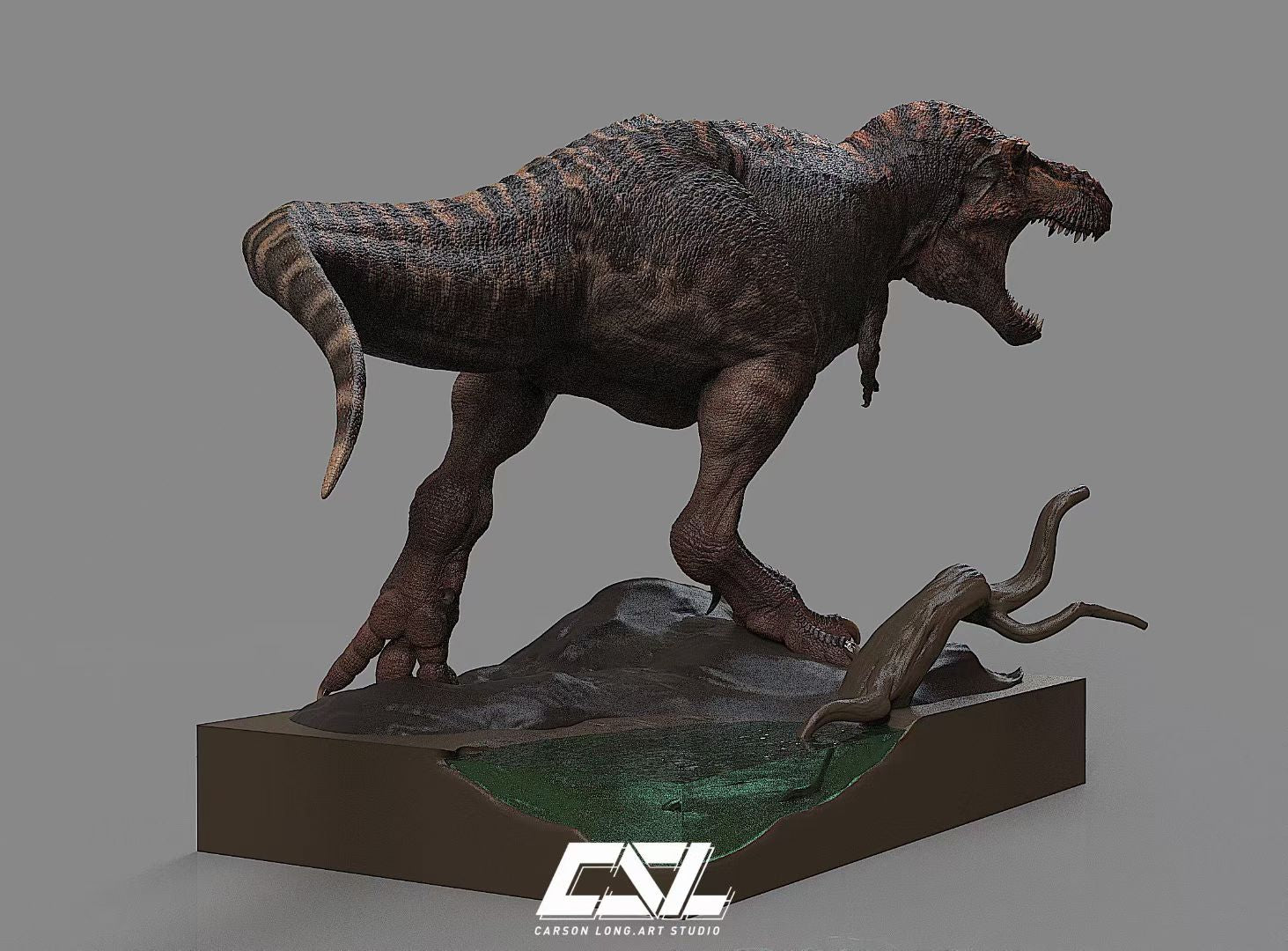 Carson Long STUDIO Tyrannosaurus Rex Scotty Model