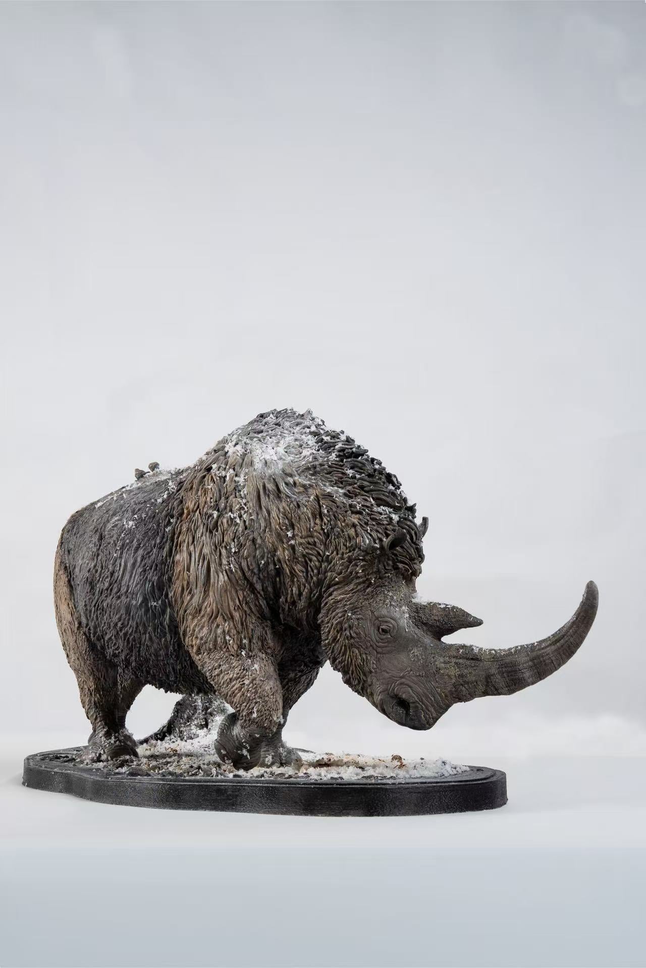 De CLAY Studio Woolly Rhinoceros Model