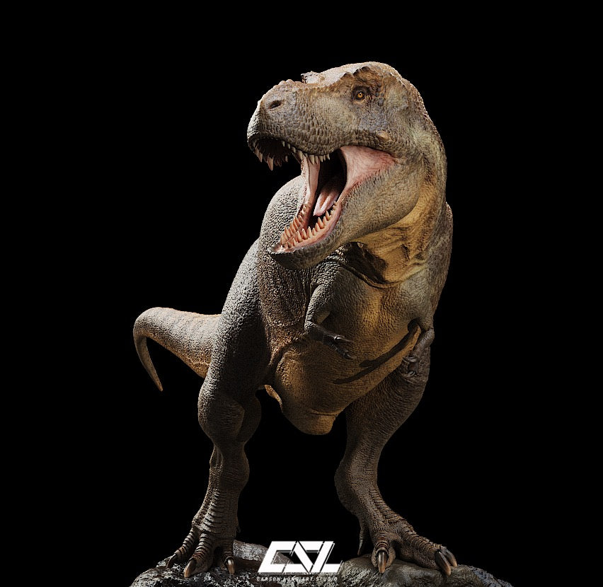 Carson Long STUDIO Zhuchengtyrannus magnus Model