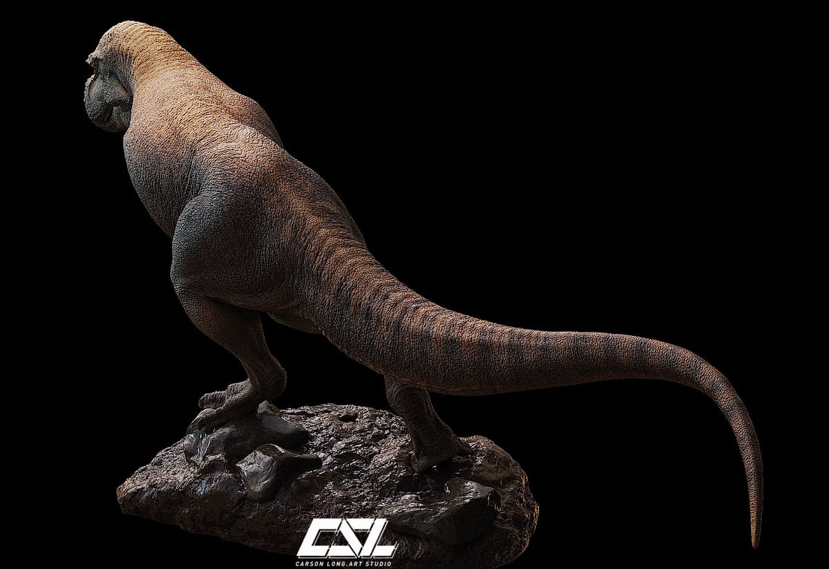 Carson Long STUDIO Zhuchengtyrannus magnus Model