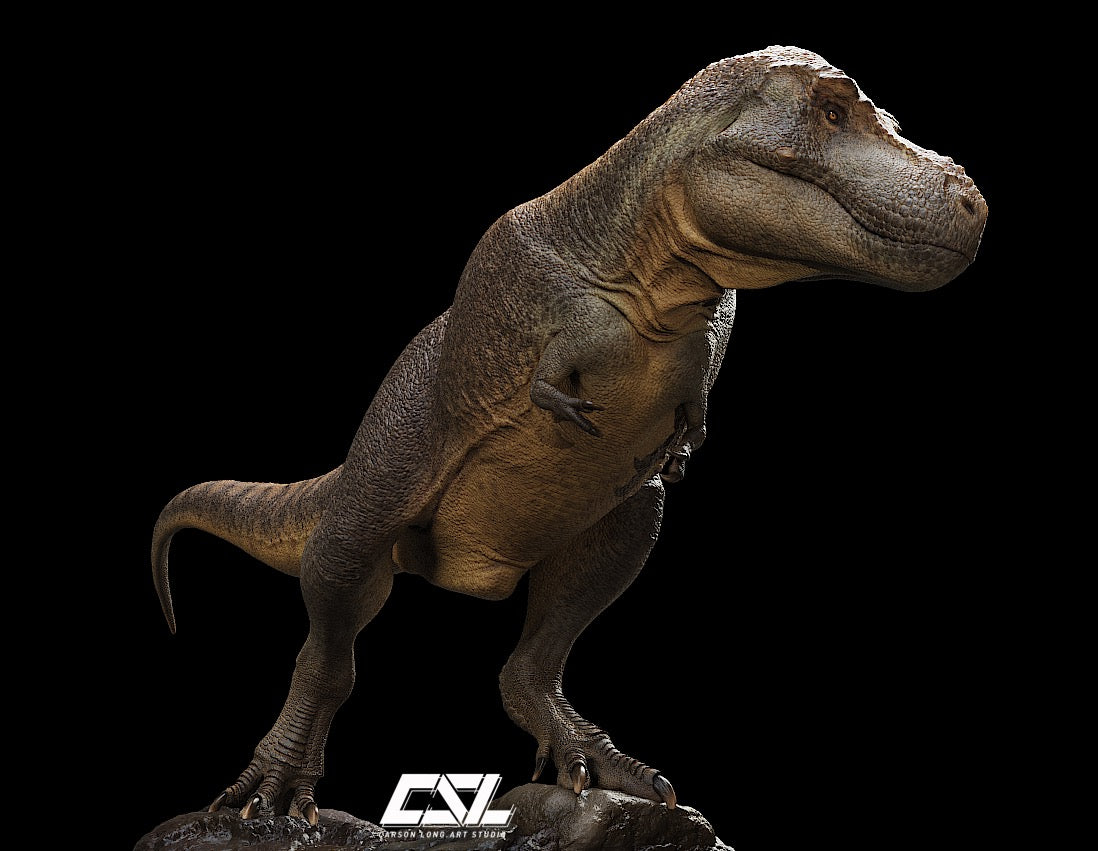 Carson Long STUDIO Zhuchengtyrannus magnus Model