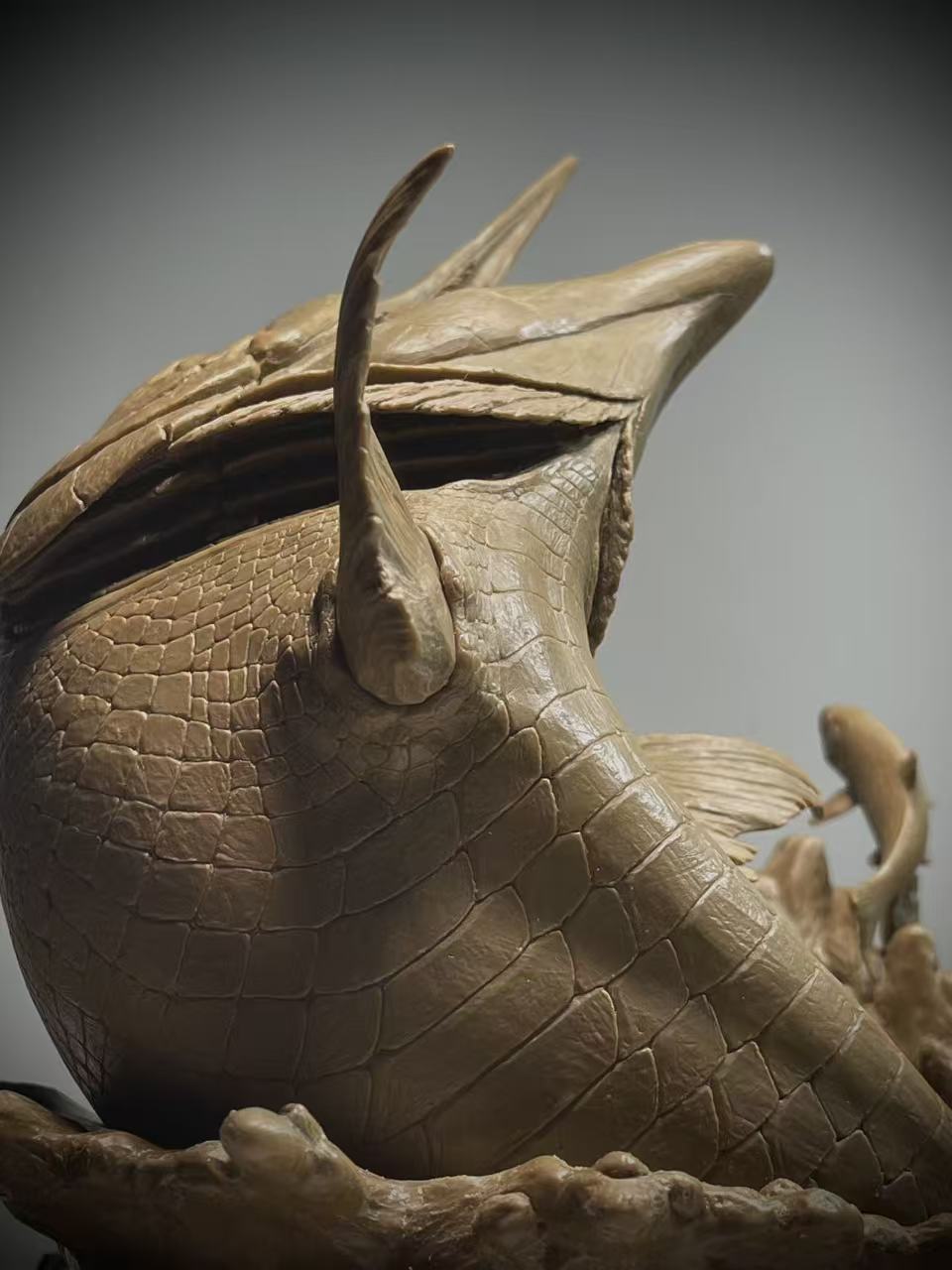 Sensen 1:1 Scale Rhamphorhynchus Aspidorhynchus Scene Model