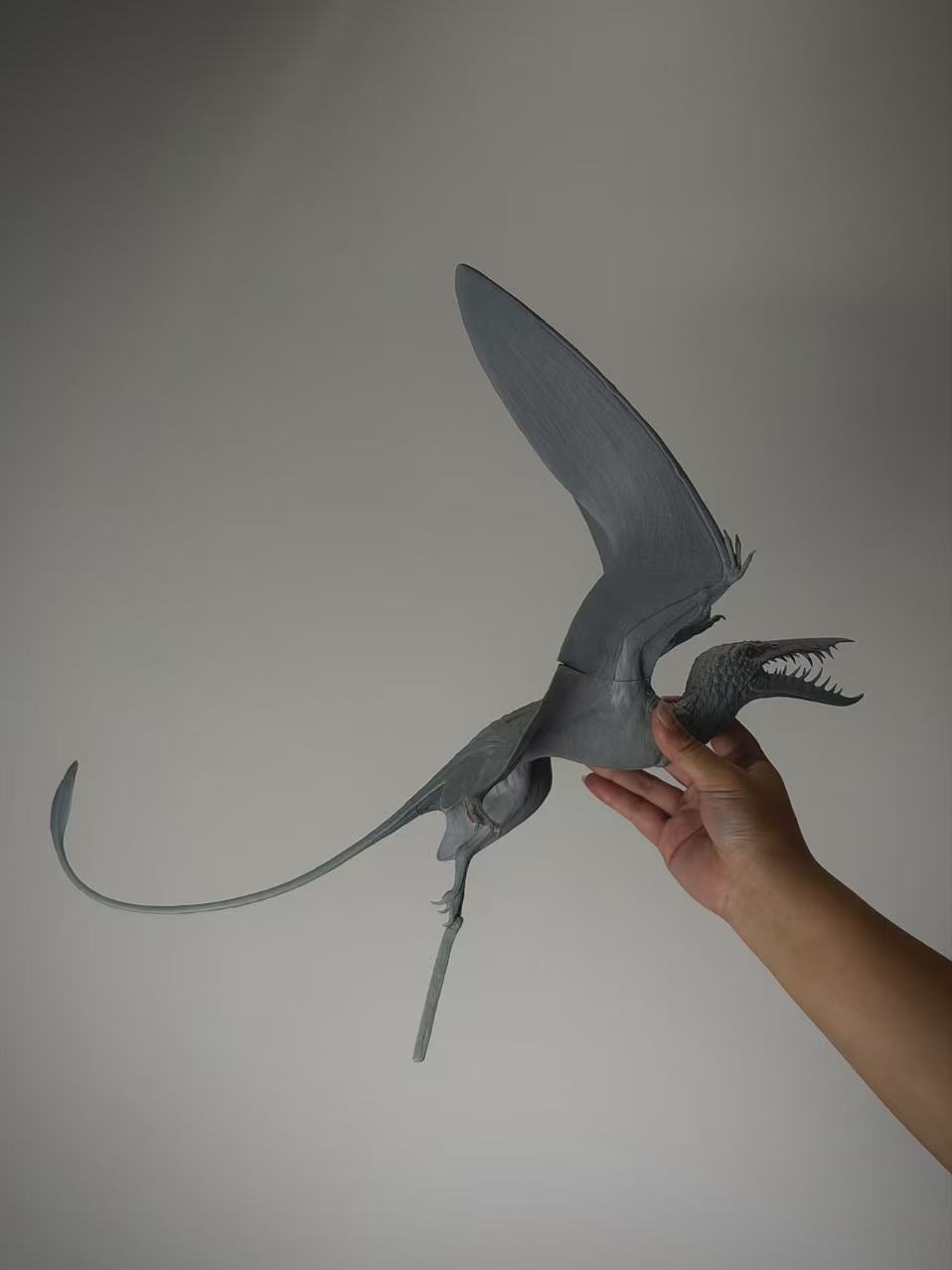 Sensen 1:1 Scale Rhamphorhynchus Aspidorhynchus Scene Model