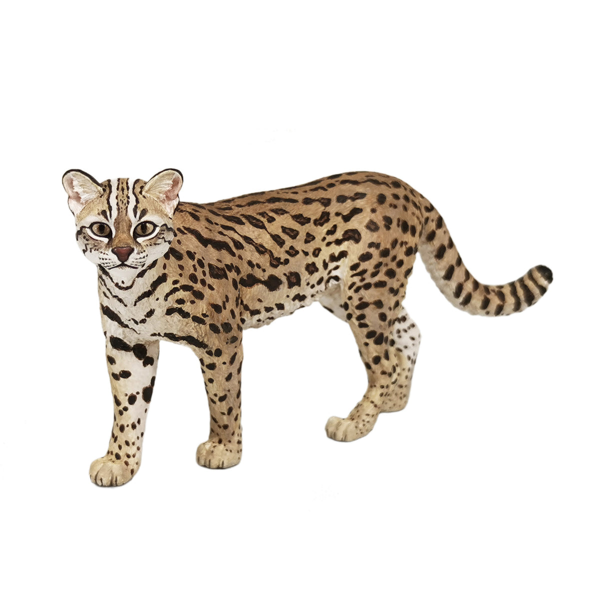 East China Leopard Cat Animal Figure Unpainted Version