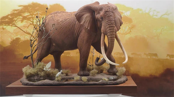 1/18 Scale Elephant Satao Model