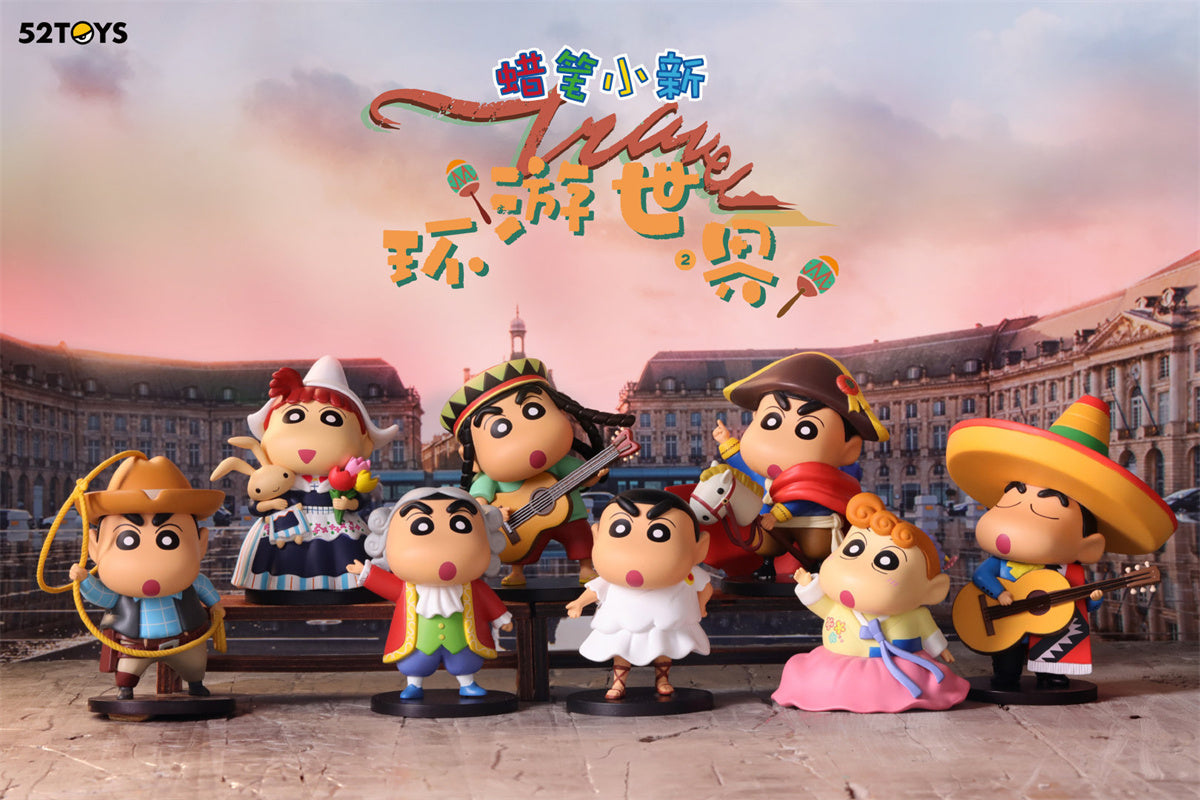 52TOYS Crayon Shin-chan Around the World 2 Model