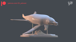 VFB Studio 1/35 Pliosaurus Scene Statue Kit