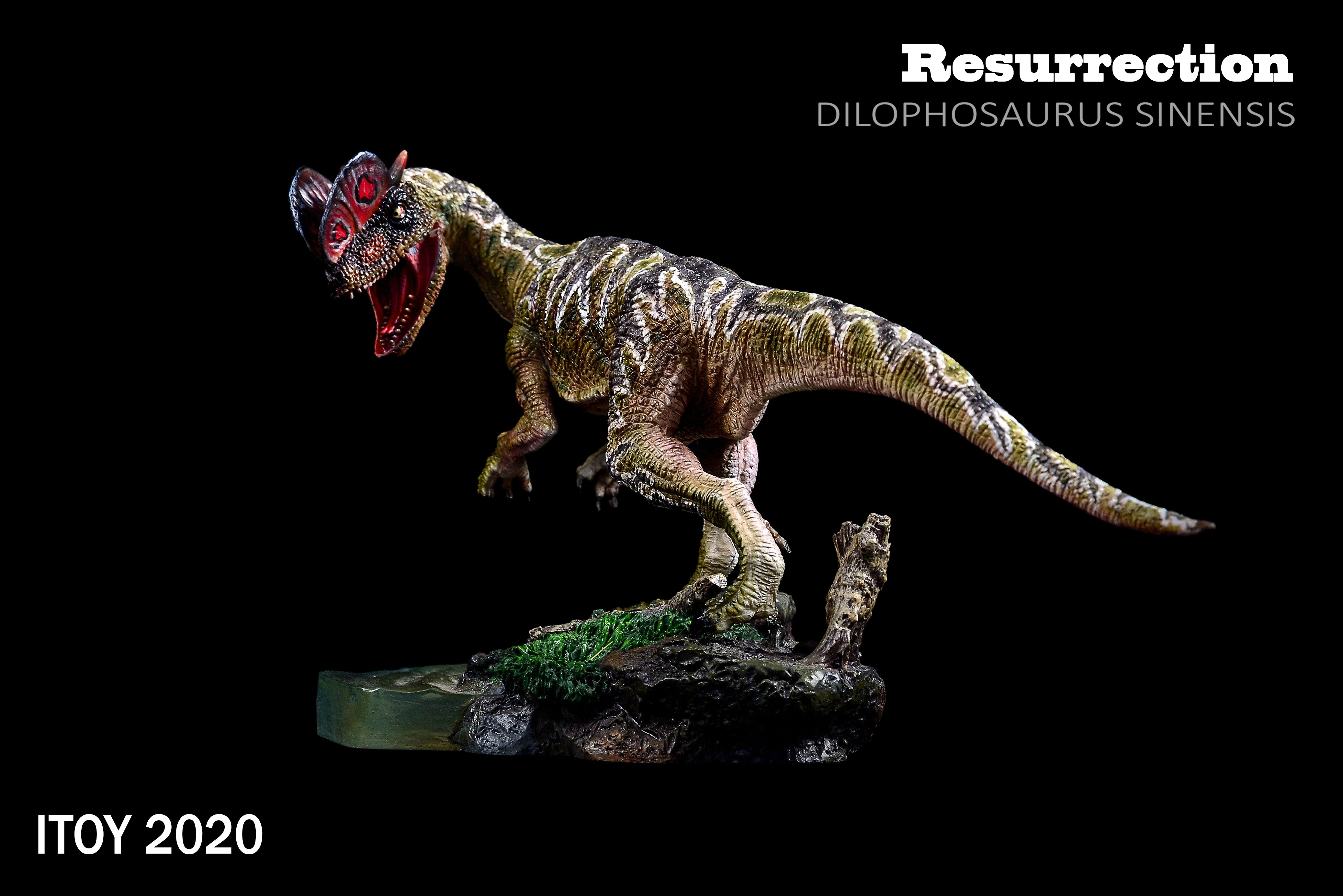 ITOY 2020 Dilophosaurus Statue