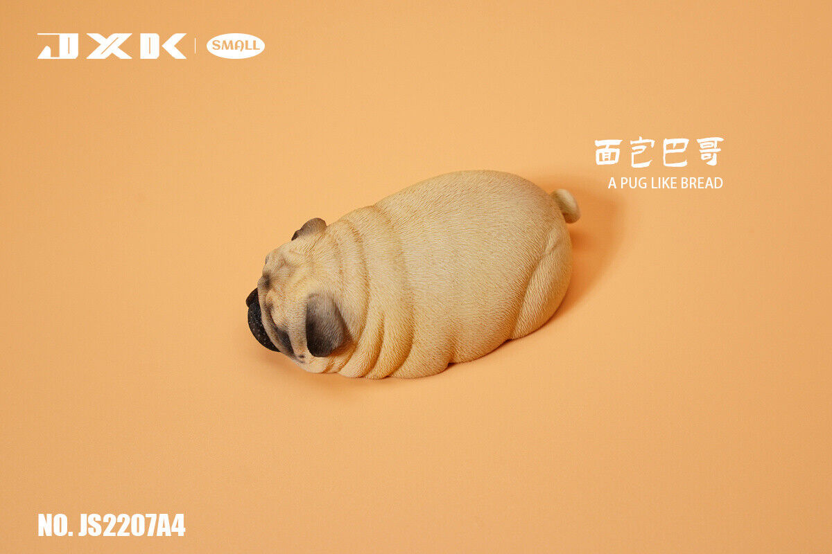 JXK Small A Pug Like Bread Model