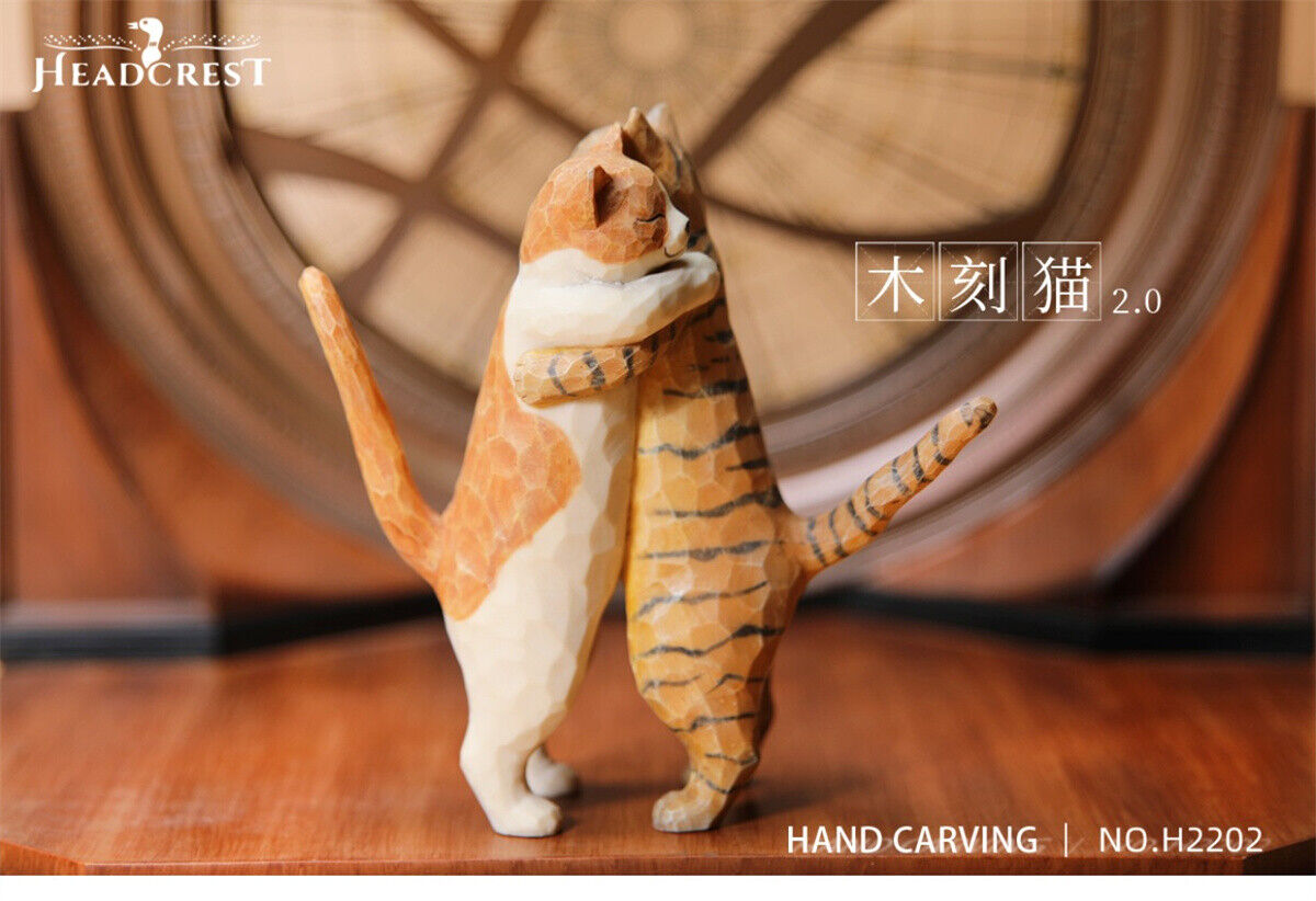 HEADCREST Woodcut Cat 2.0 Model